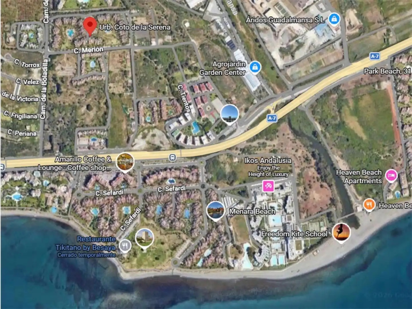 Piso en venta en Calle Merión, 1, Sotoserena Vista exterior de Piso en venta en Estepona con Aire acondicionado, Calefacción y Parquet