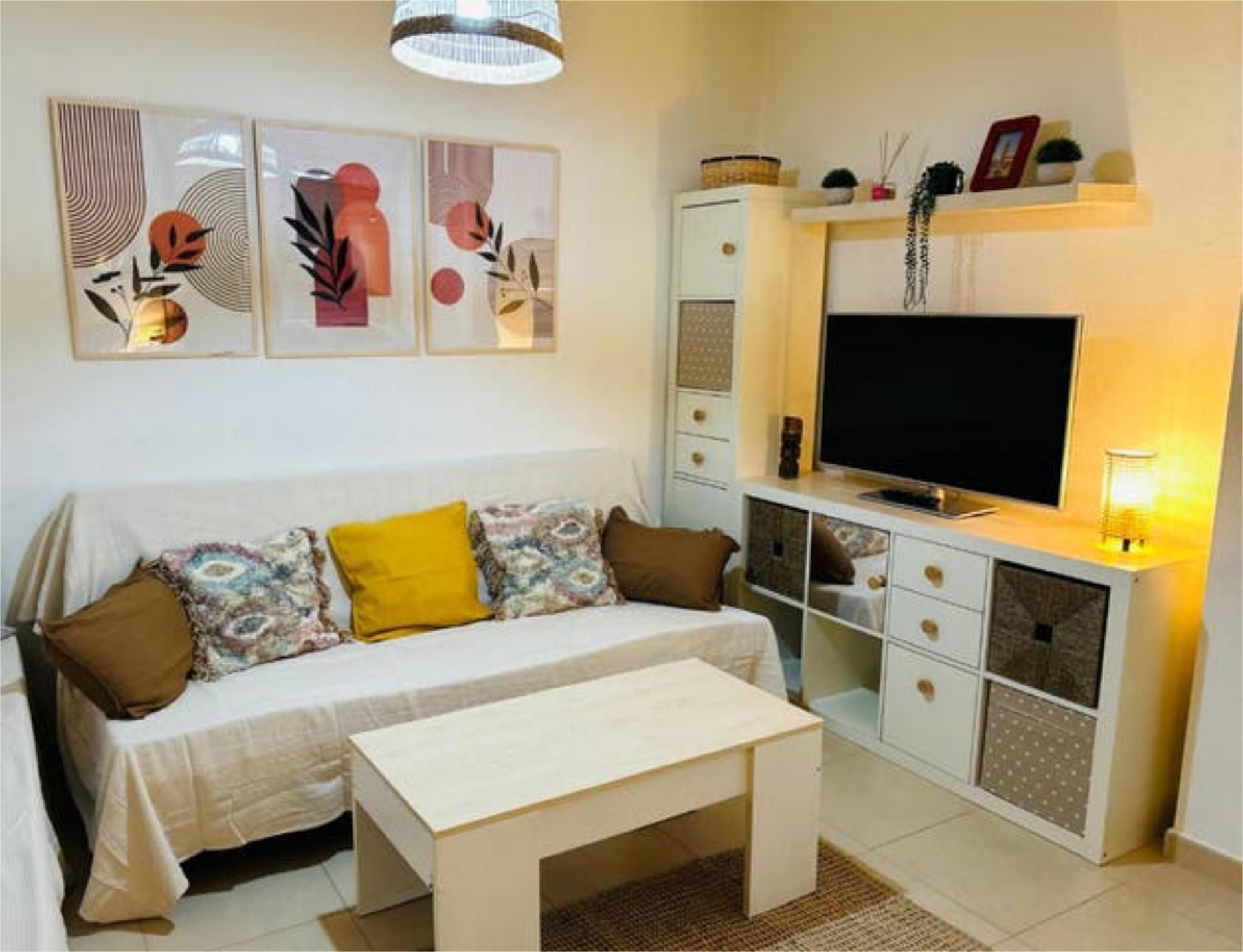 Sala de estar de Loft en venta en  Murcia Capital con Calefacción, Terraza y Amueblado