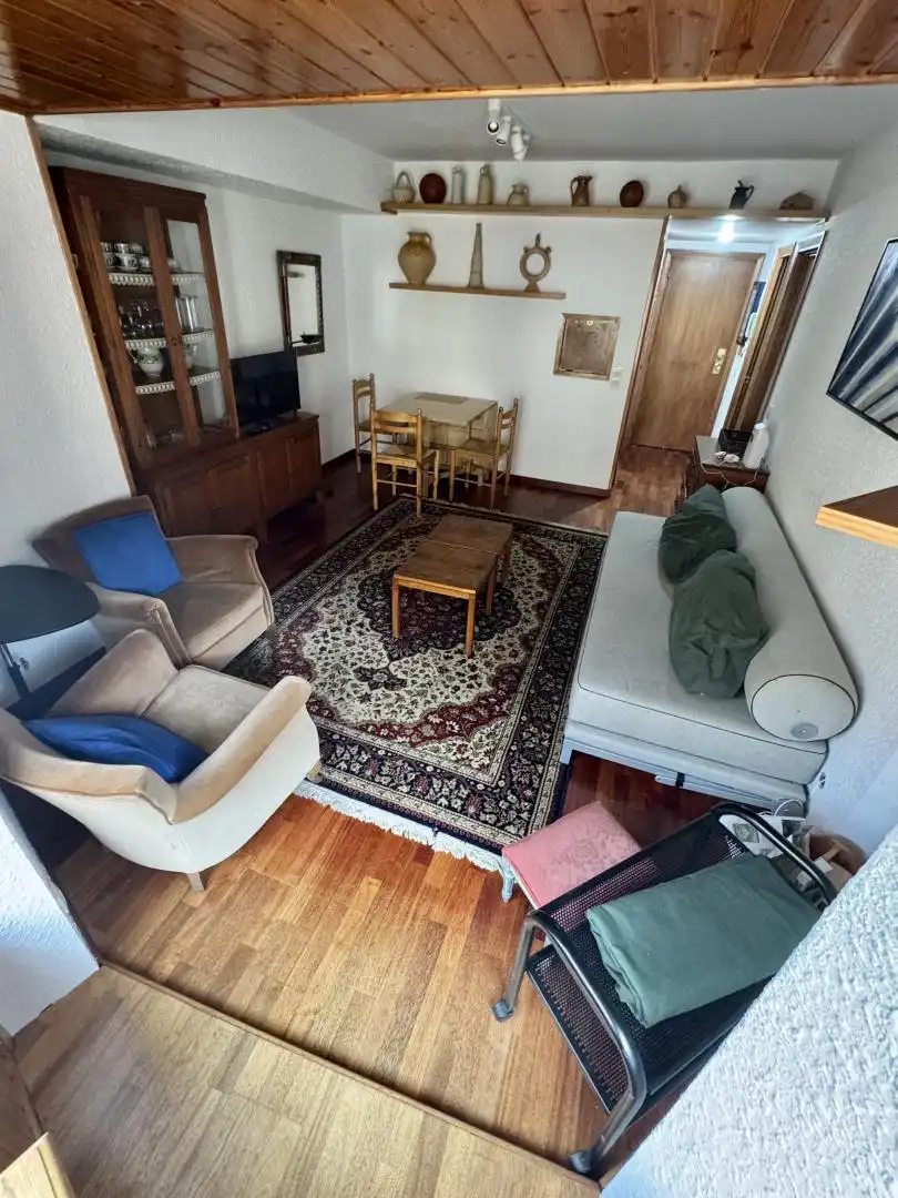 Sala de estar de Piso en venta en Vielha e Mijaran con Balcón