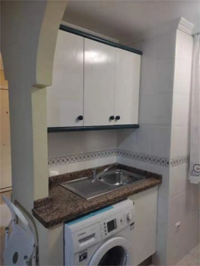 Apartments for rent in Calas Santiago Bernabéu Kitchen of Apartments for rent in Santa Pola with Terrace and Swimming Pool