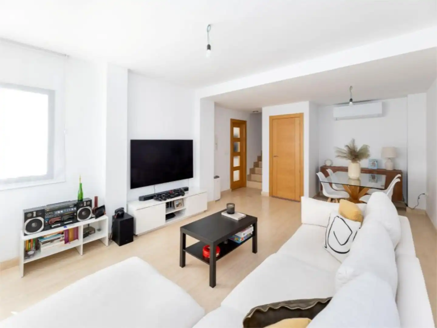 Living room of Houses for sale in Las Gabias  with Air Conditioner, Terrace and Swimming Pool