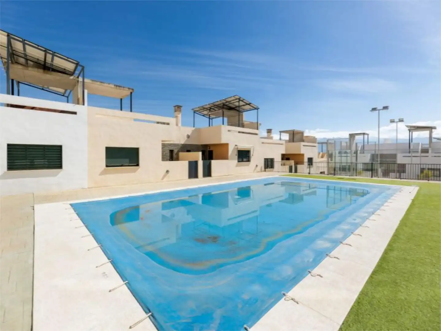 Swimming pool of Houses for sale in Las Gabias  with Air Conditioner, Terrace and Swimming Pool