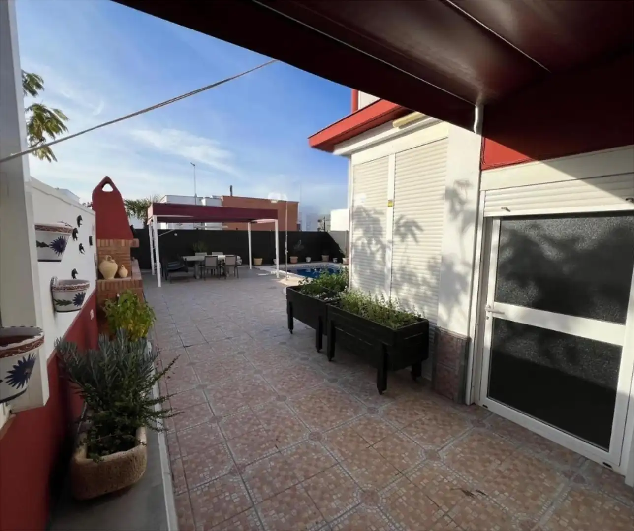 Detached homes for sale in Calle Minarete, 5, Bollullos de la Mitación Terrace of Detached homes for sale in Bollullos de la Mitación with Air Conditioner, Private garden and Storage room