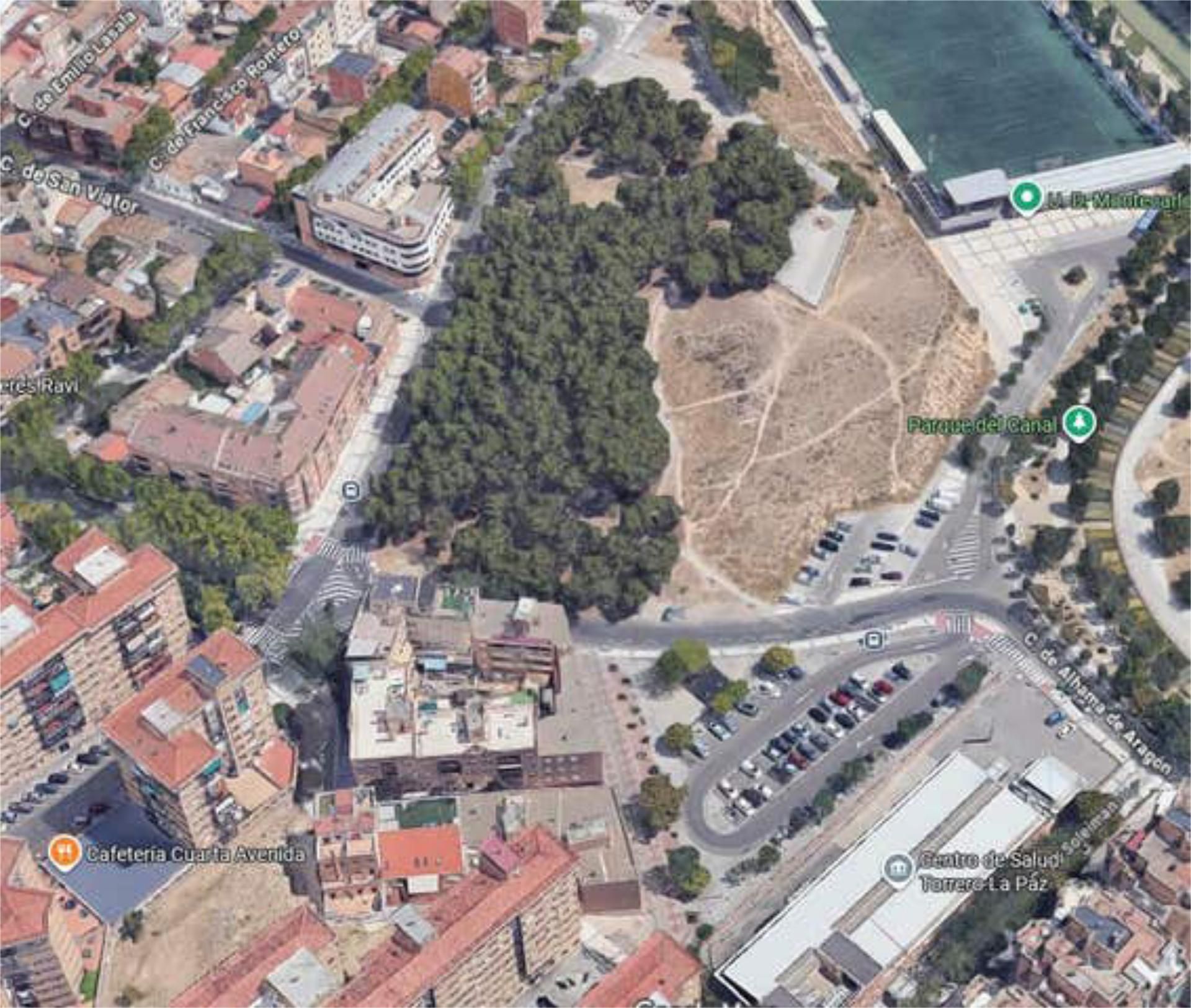 Vista exterior de Pis de lloguer en  Zaragoza Capital amb Calefacció i Moblat