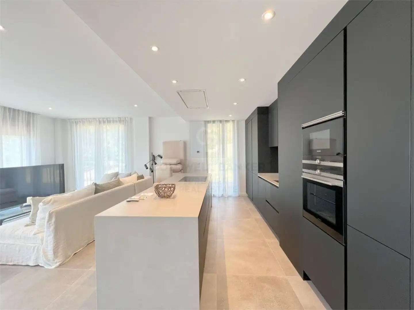 Cocina de Piso de alquiler en Salou con Aire acondicionado, Calefacción y Terraza