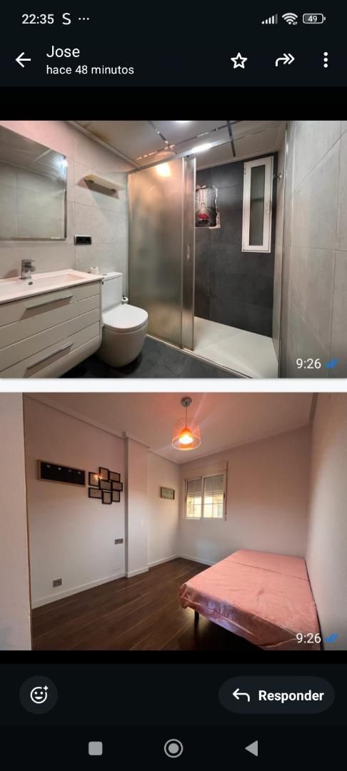 Bany de Pis de lloguer en  Murcia Capital amb Parquet, Traster i Moblat