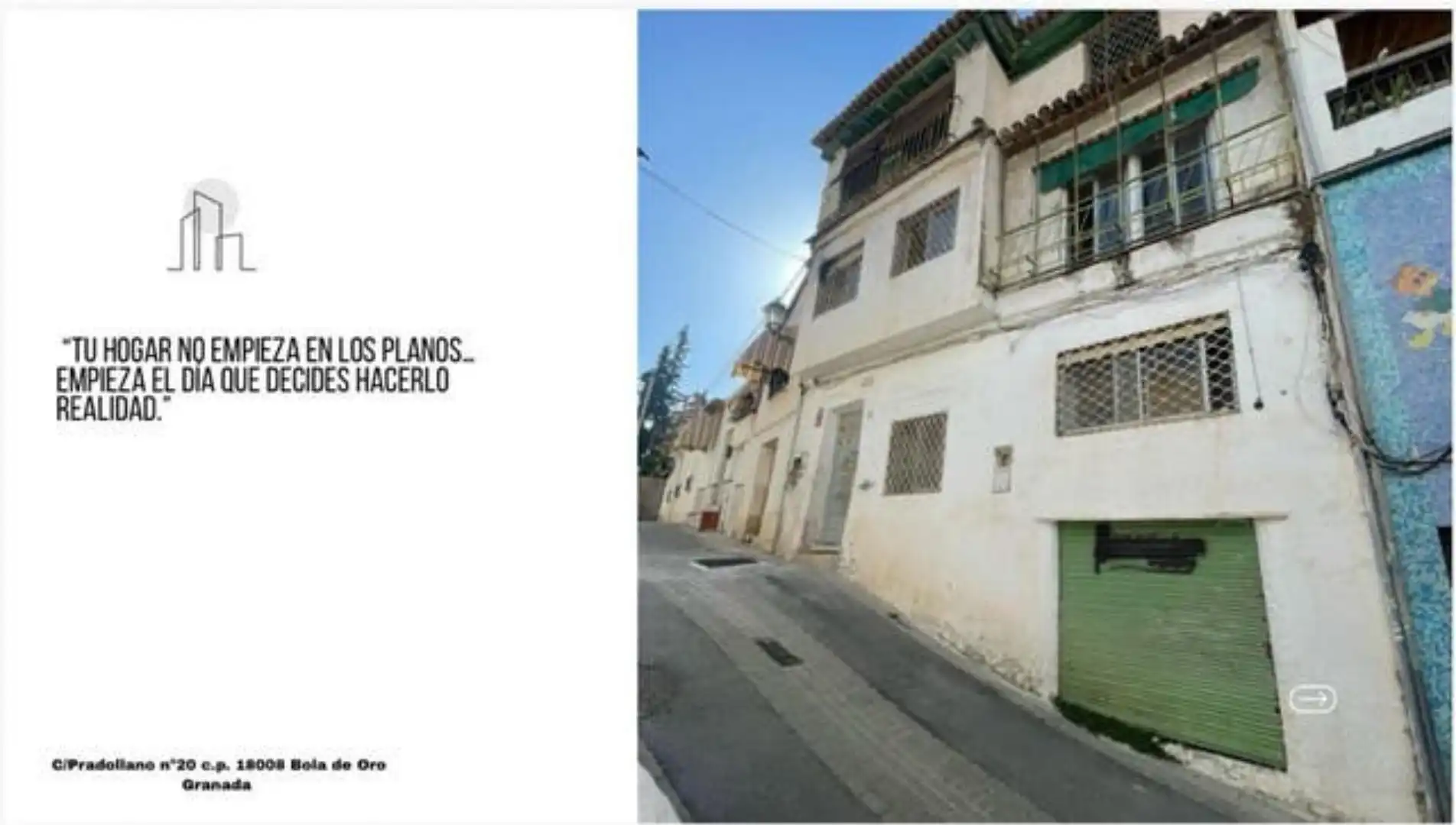 Vista exterior de Casa o xalet en venda en  Granada Capital