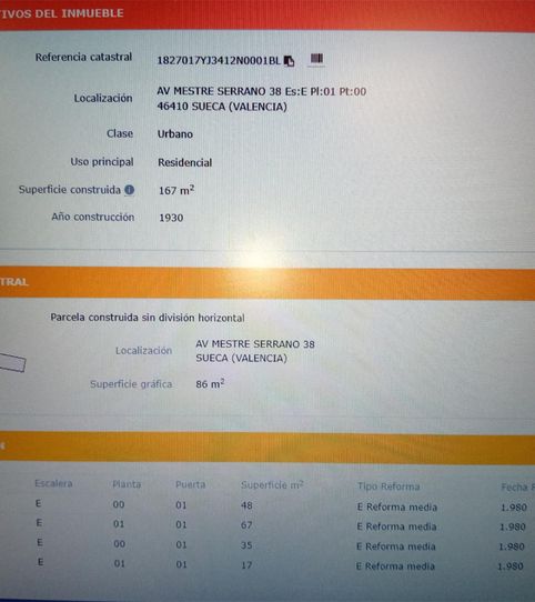 Foto 2 von Einfamilien-Reihenhaus zum Verkauf in Avinguda del Mestre Serrano, 64, Sueca ciudad, Sueca