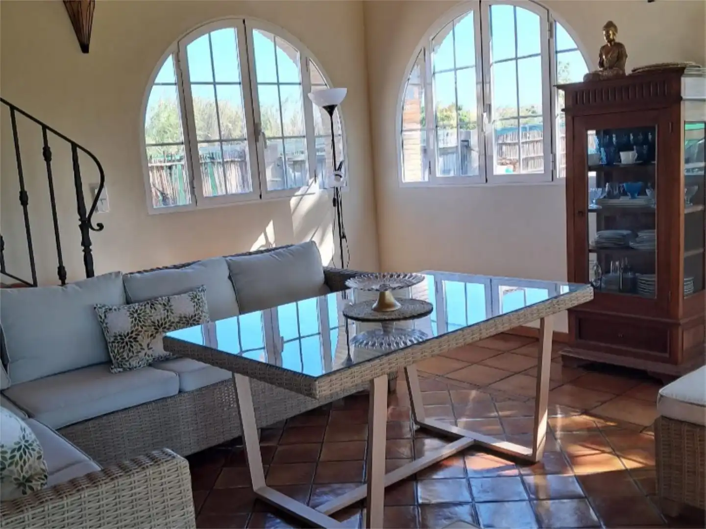 Piso de alquiler en Carrer del Cavallet del Mar, 50, Oliva Playa Comedor de Piso de alquiler en Oliva con Calefacción, Jardín privado y Parquet
