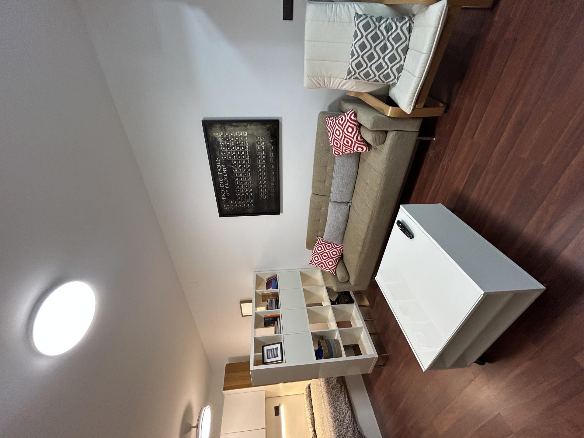 Sala de estar de Piso de alquiler en  Melilla Capital con Aire acondicionado