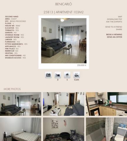 Piso en Venta en Carrer de Ferreres Bretó, 10 en Pueblo