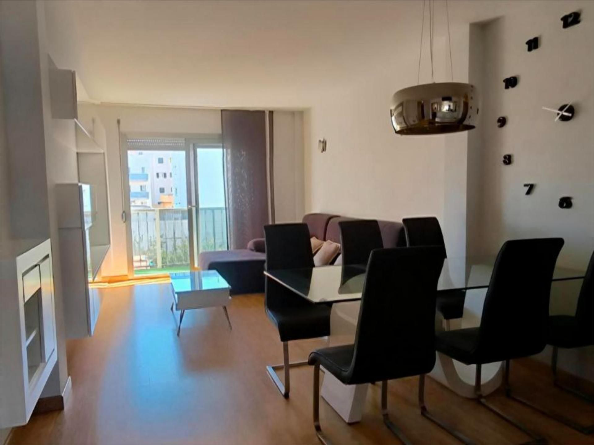 Sala de estar de Piso de alquiler en  Palma de Mallorca con Aire acondicionado, Calefacción y Amueblado