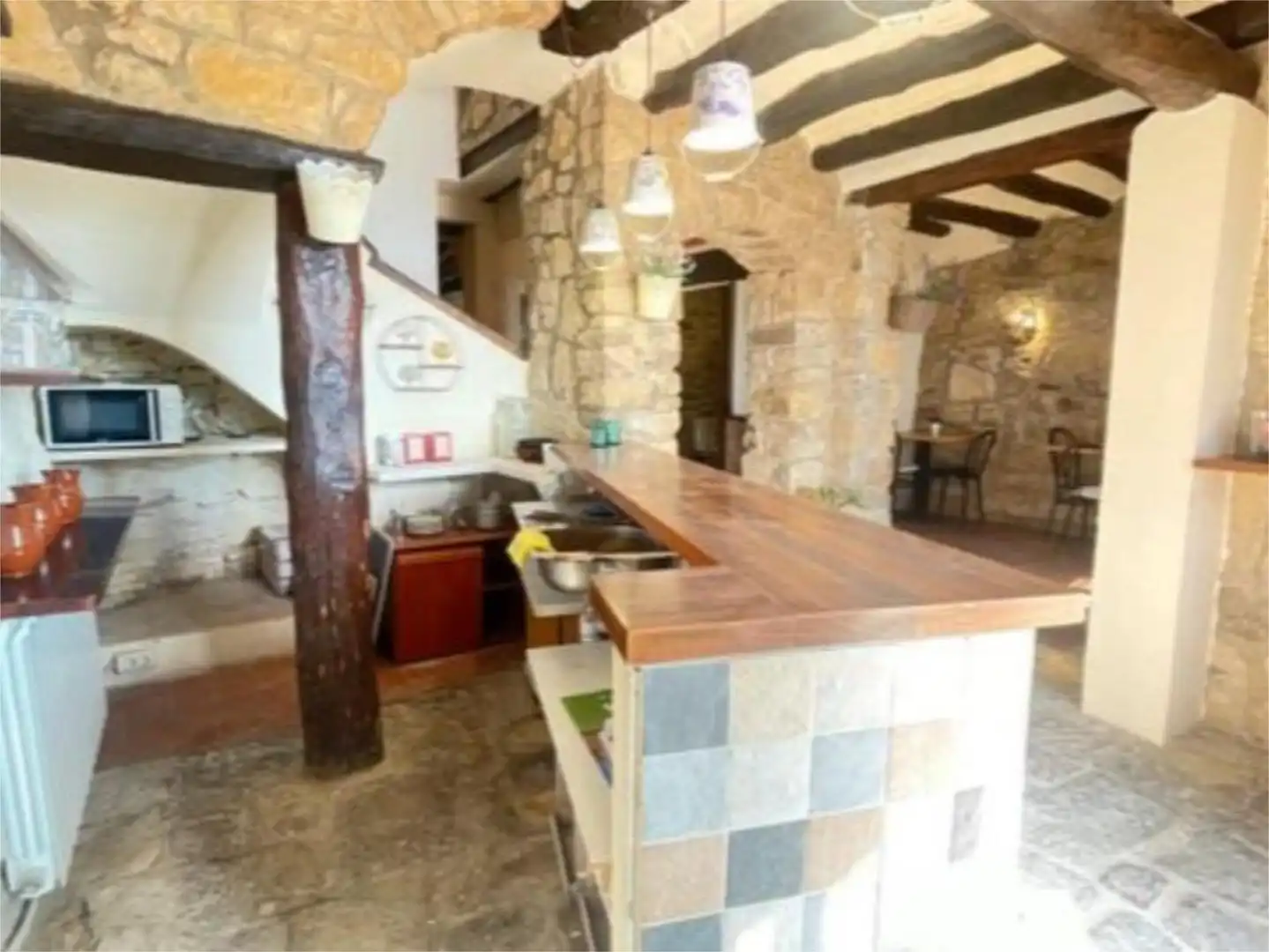 Casa adosada en venta en Carrer Major, 26, Forès Cocina de Casa adosada en venta en Forès con Calefacción, Amueblado y Balcón