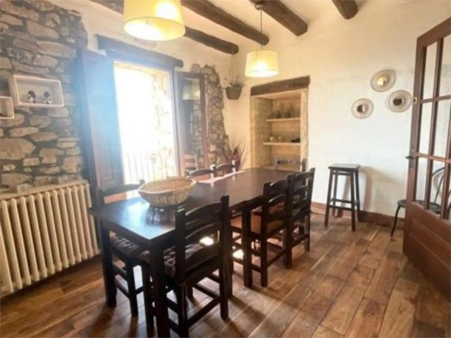 Casa adosada en venta en Carrer Major, 26, Forès Comedor de Casa adosada en venta en Forès con Calefacción, Amueblado y Balcón