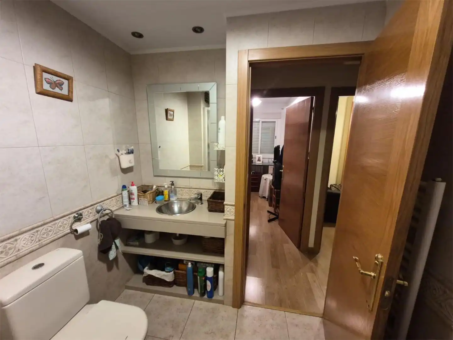 Wohnung zum Verkauf in Calle San Martín de la Vega, 23, Estación Badezimmer von Wohnung zum Verkauf in Valdemoro mit Klimaanlage und Terrasse