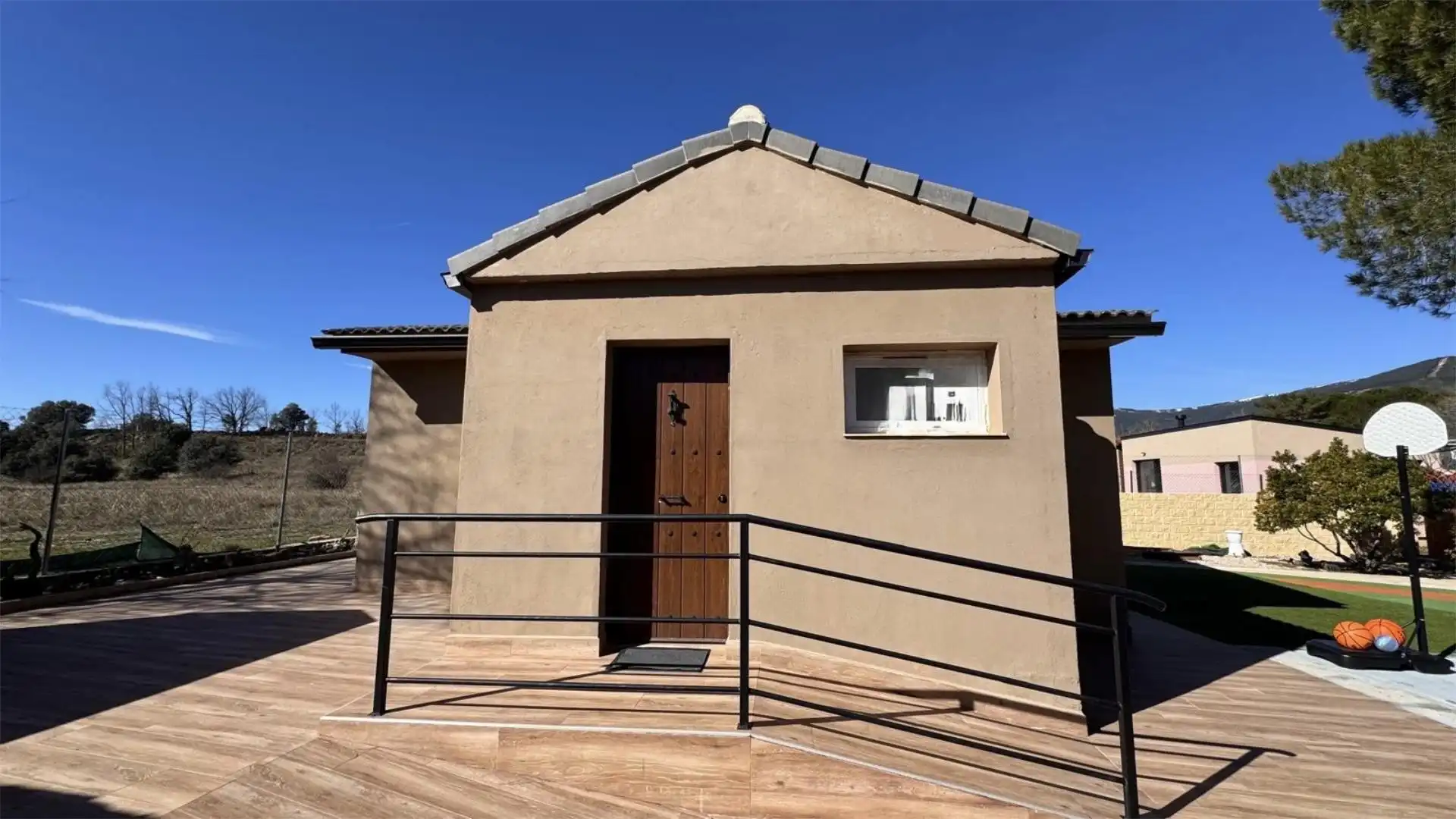 Houses for sale in Calle la Jara, 19, Villavieja del Lozoya Exterior view of Houses for sale in Villavieja del Lozoya with Air Conditioner, Heating and Private garden