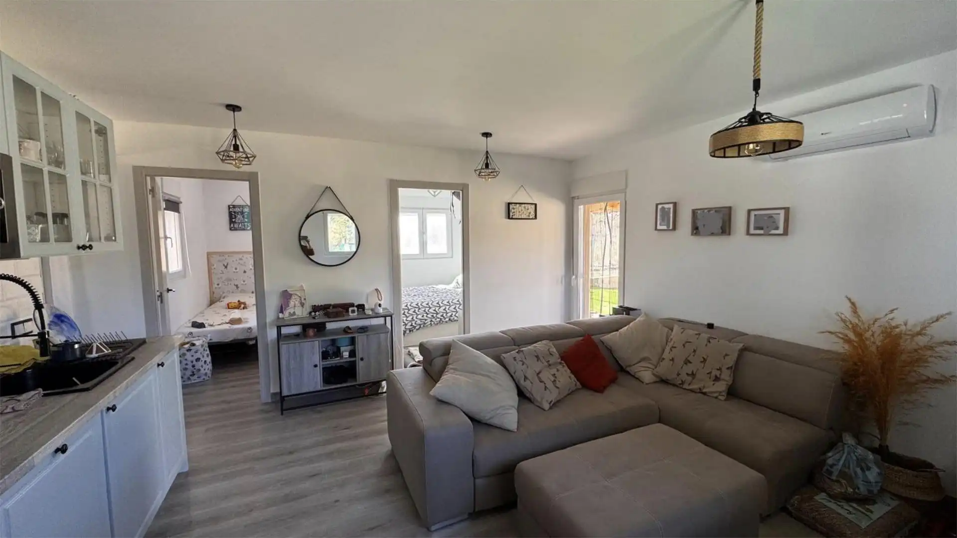 Houses for sale in Calle la Jara, 19, Villavieja del Lozoya Living room of Houses for sale in Villavieja del Lozoya with Air Conditioner, Heating and Private garden