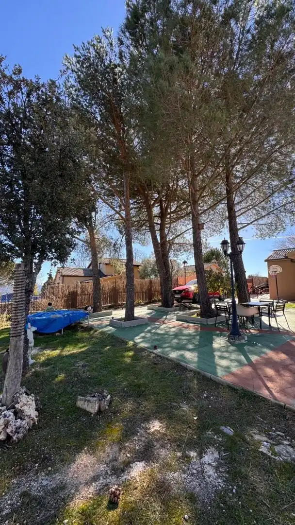 Houses for sale in Calle la Jara, 19, Villavieja del Lozoya Garden of Houses for sale in Villavieja del Lozoya with Air Conditioner, Heating and Private garden