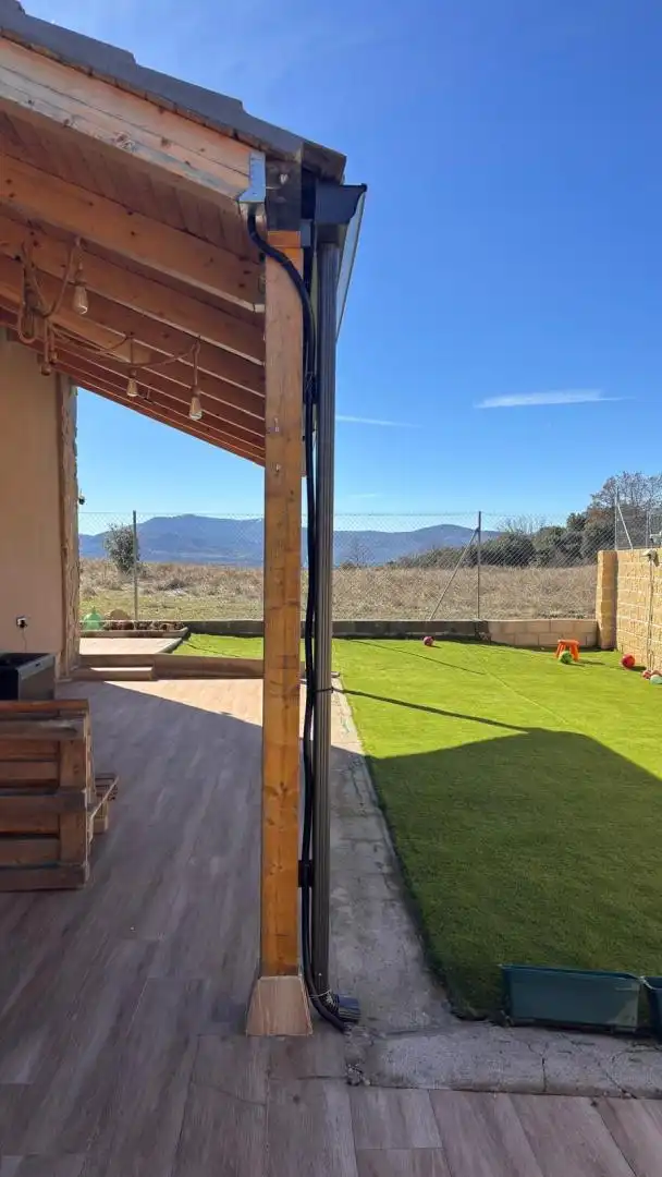Houses for sale in Calle la Jara, 19, Villavieja del Lozoya Terrace of Houses for sale in Villavieja del Lozoya with Air Conditioner, Heating and Private garden