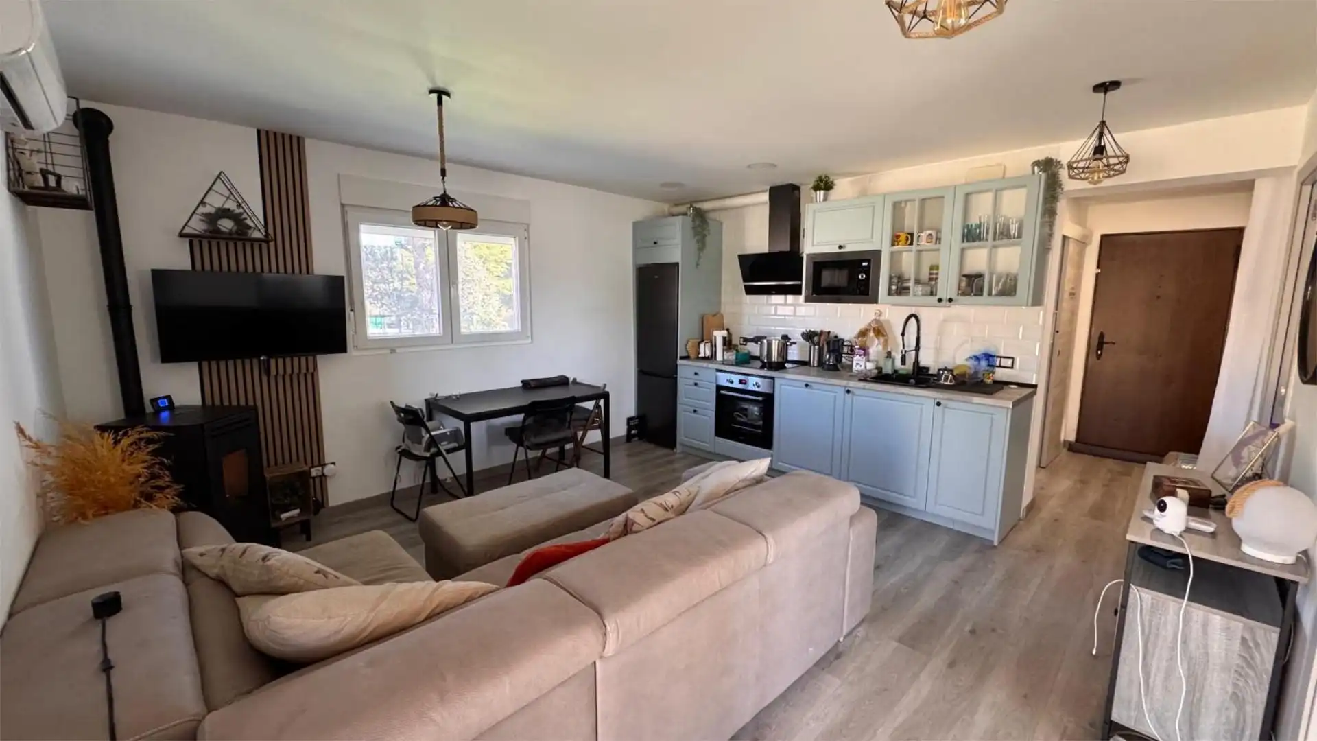 Houses for sale in Calle la Jara, 19, Villavieja del Lozoya Kitchen of Houses for sale in Villavieja del Lozoya with Air Conditioner, Heating and Private garden