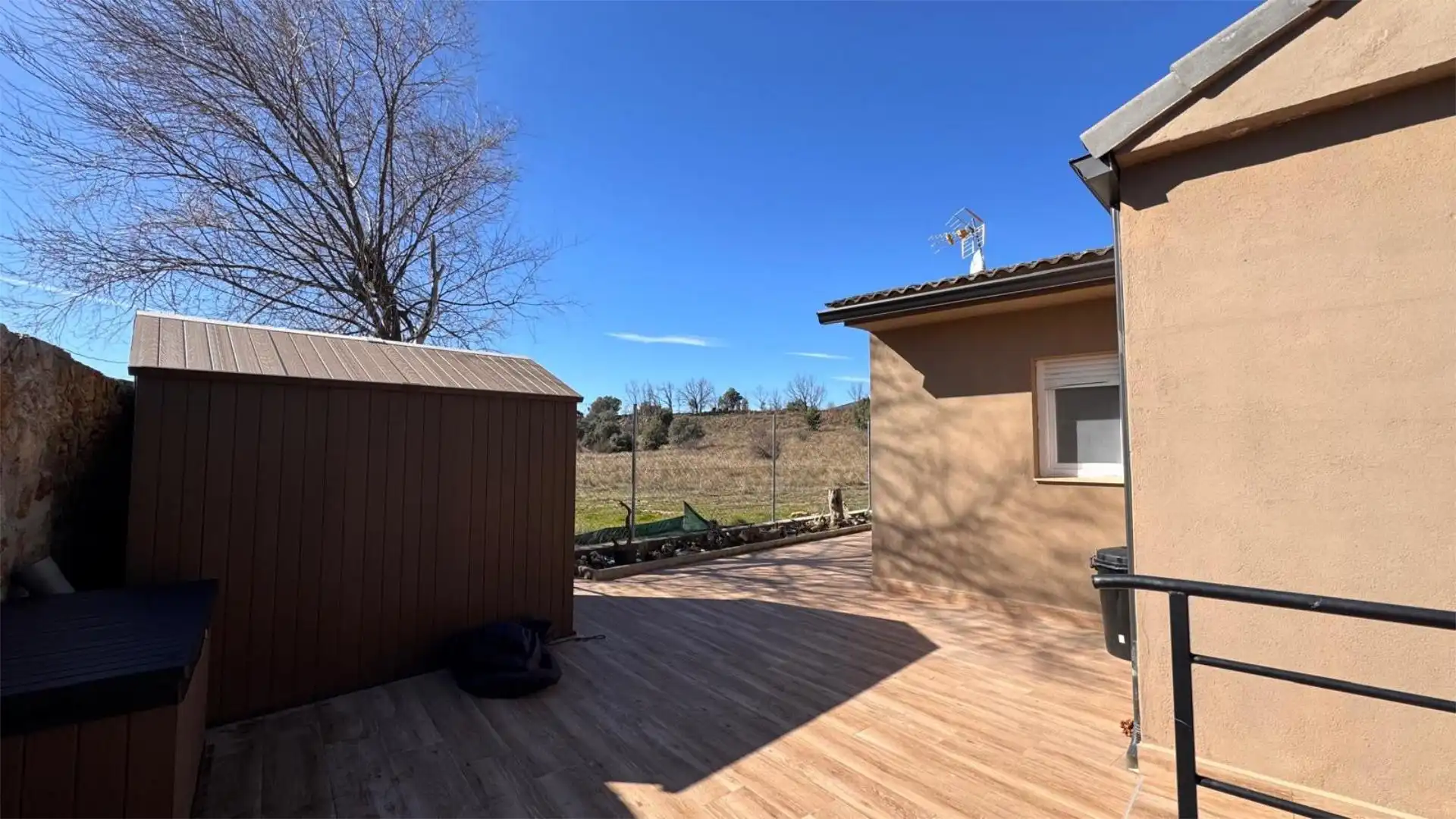 Houses for sale in Calle la Jara, 19, Villavieja del Lozoya Terrace of Houses for sale in Villavieja del Lozoya with Air Conditioner, Heating and Private garden