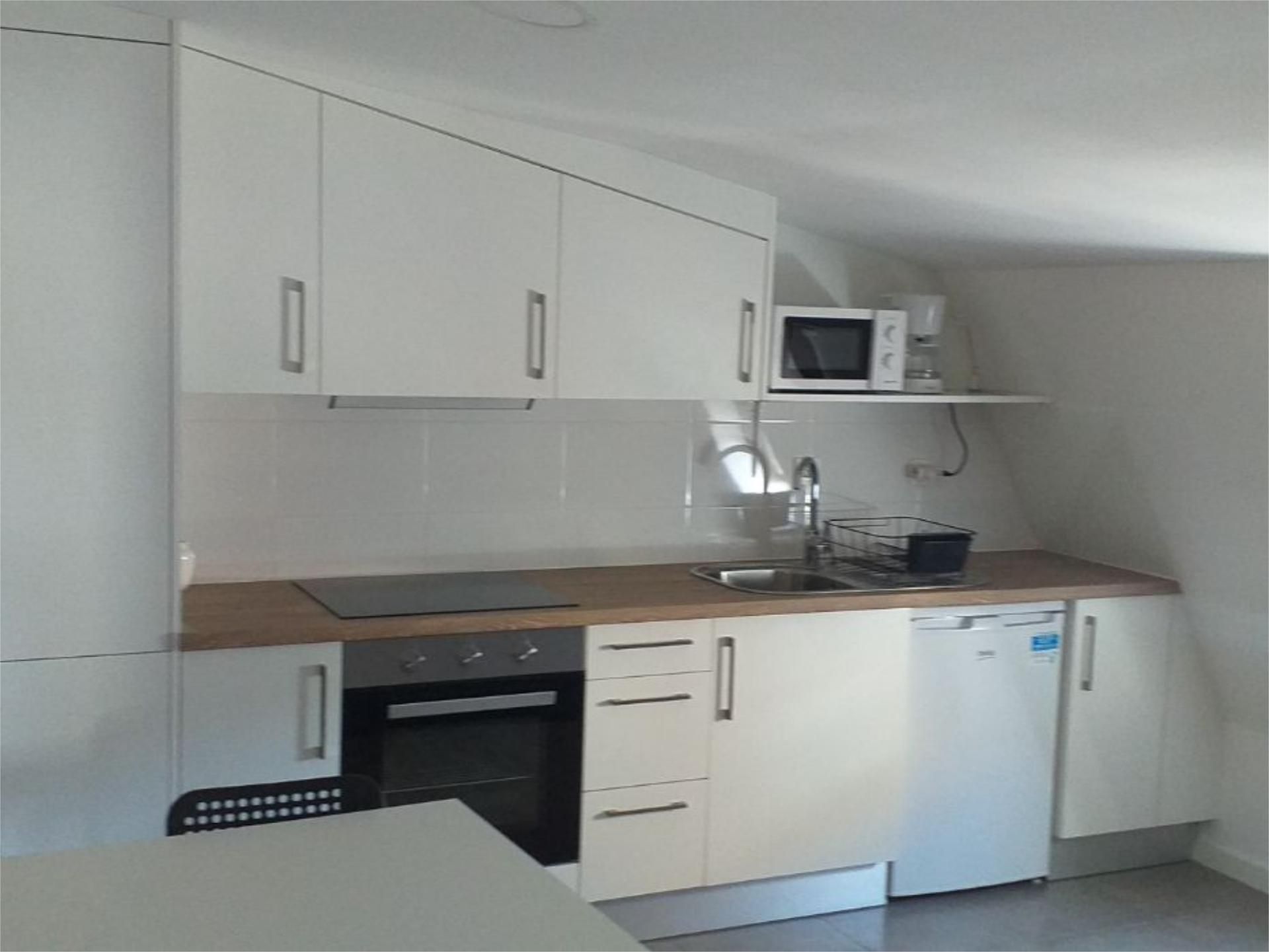 Kitchen of Flat for rent in Cee  with Parquet flooring and Furnished