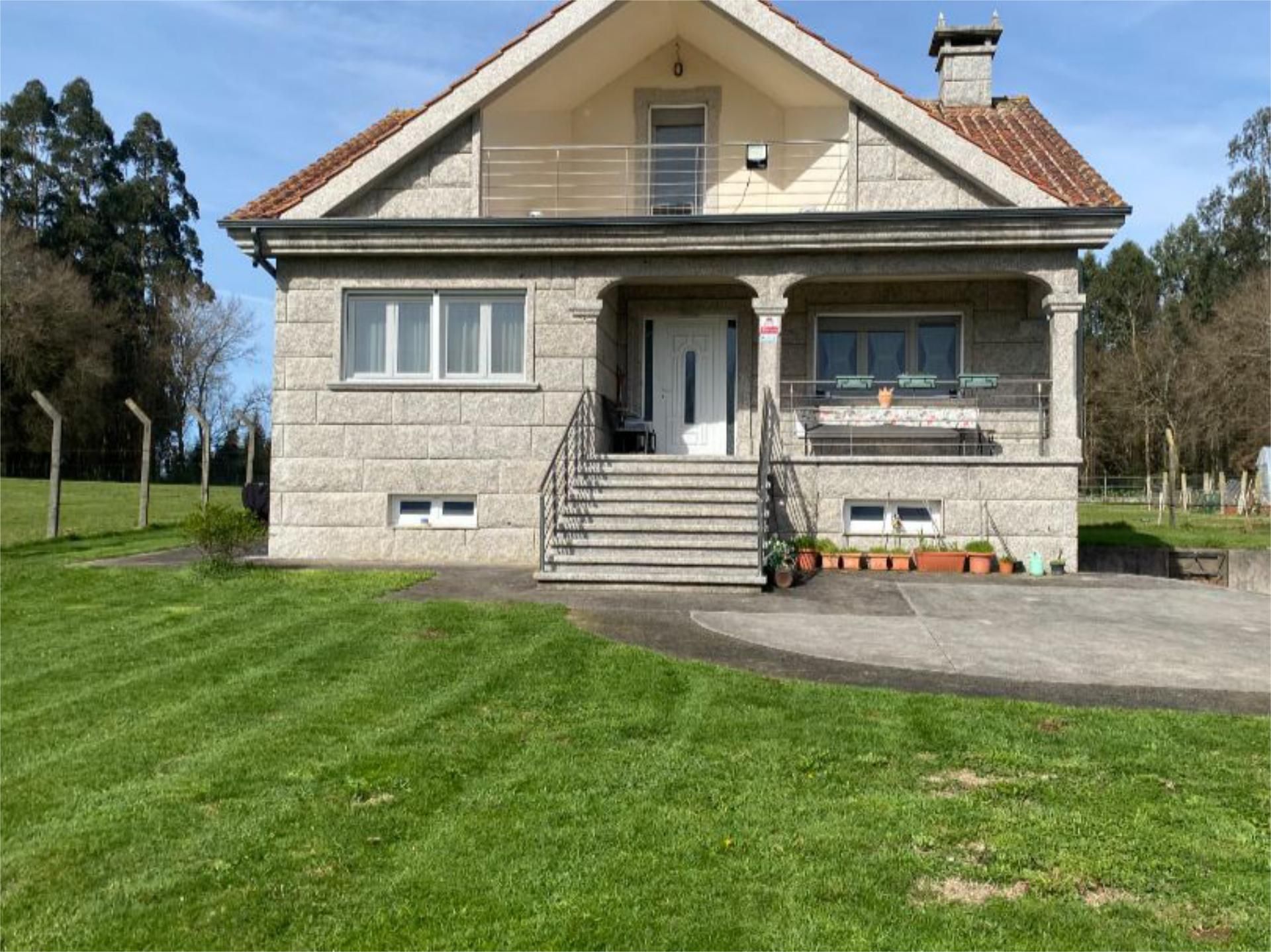 Exterior view of House or chalet for sale in Melide  with Terrace