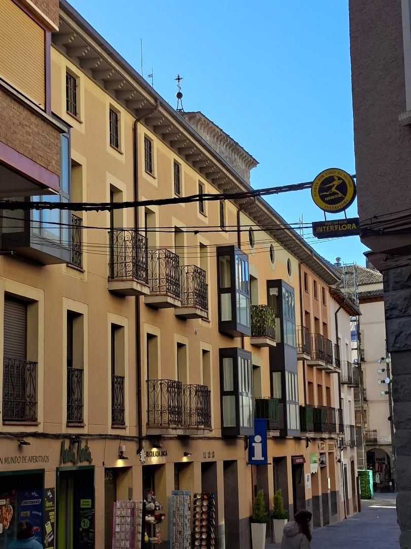 Vista exterior de Pis en venda en Jaca amb Calefacció, Parquet i Forn