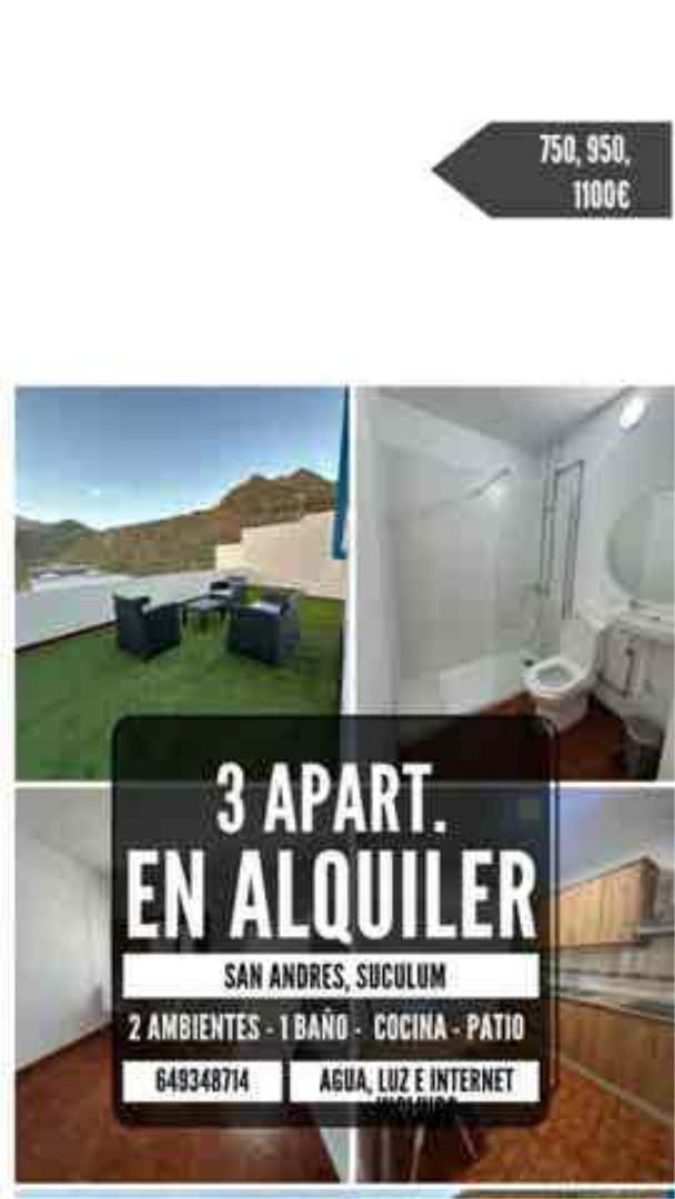 Bedroom of Apartment for rent in  Santa Cruz de Tenerife Capital  with Terrace and Furnished