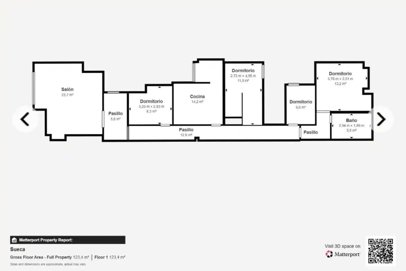 Piso en venta en Sueca con Balcón