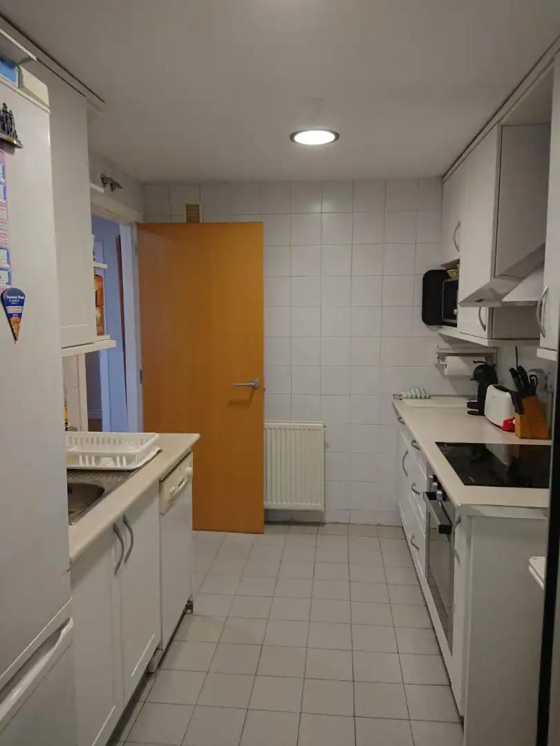 Kitchen of Flat for sale in  Madrid Capital  with Air Conditioner