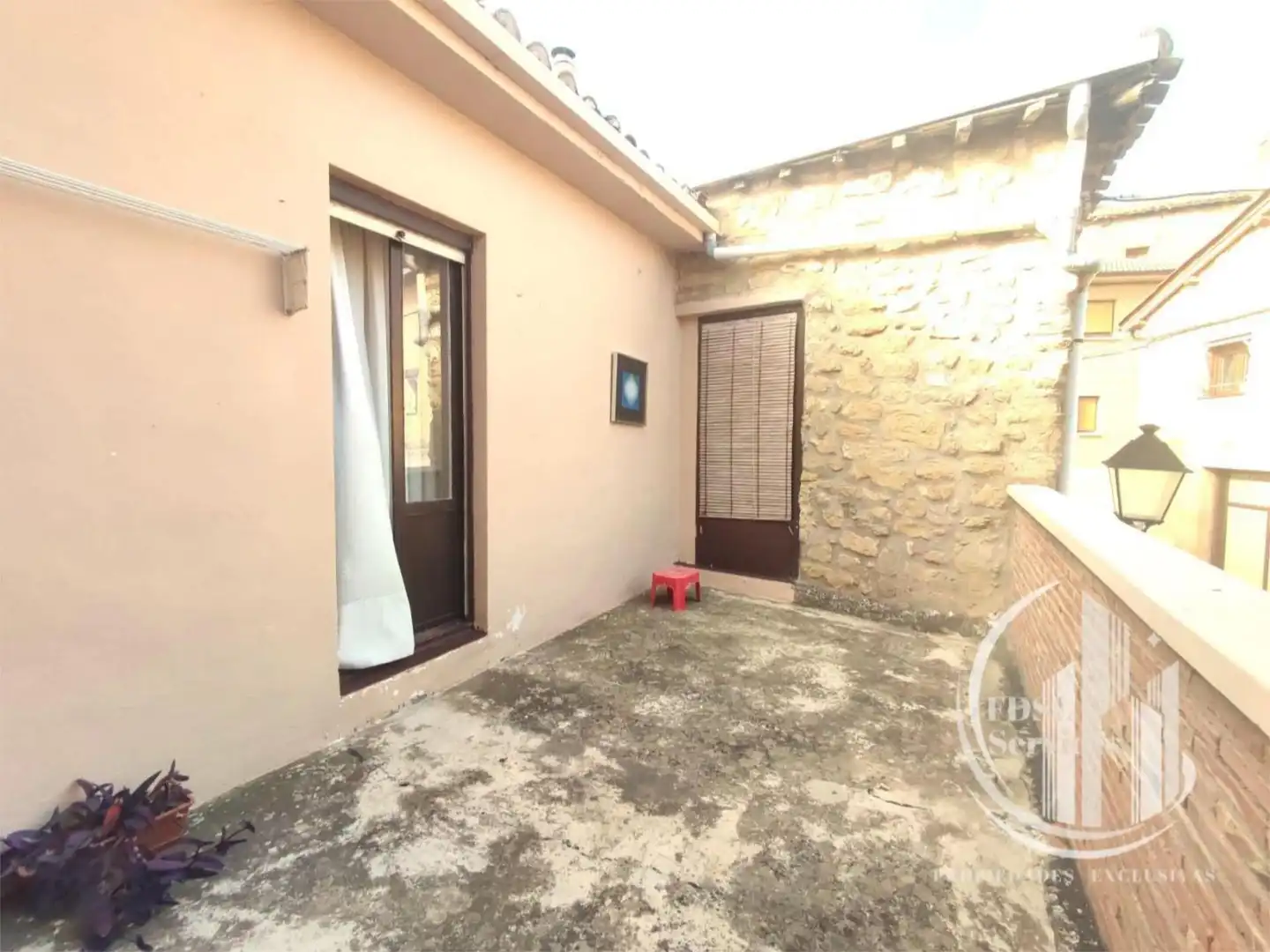 Terraza de Casa adosada en venta en San Vicente de la Sonsierra con Terraza y Amueblado