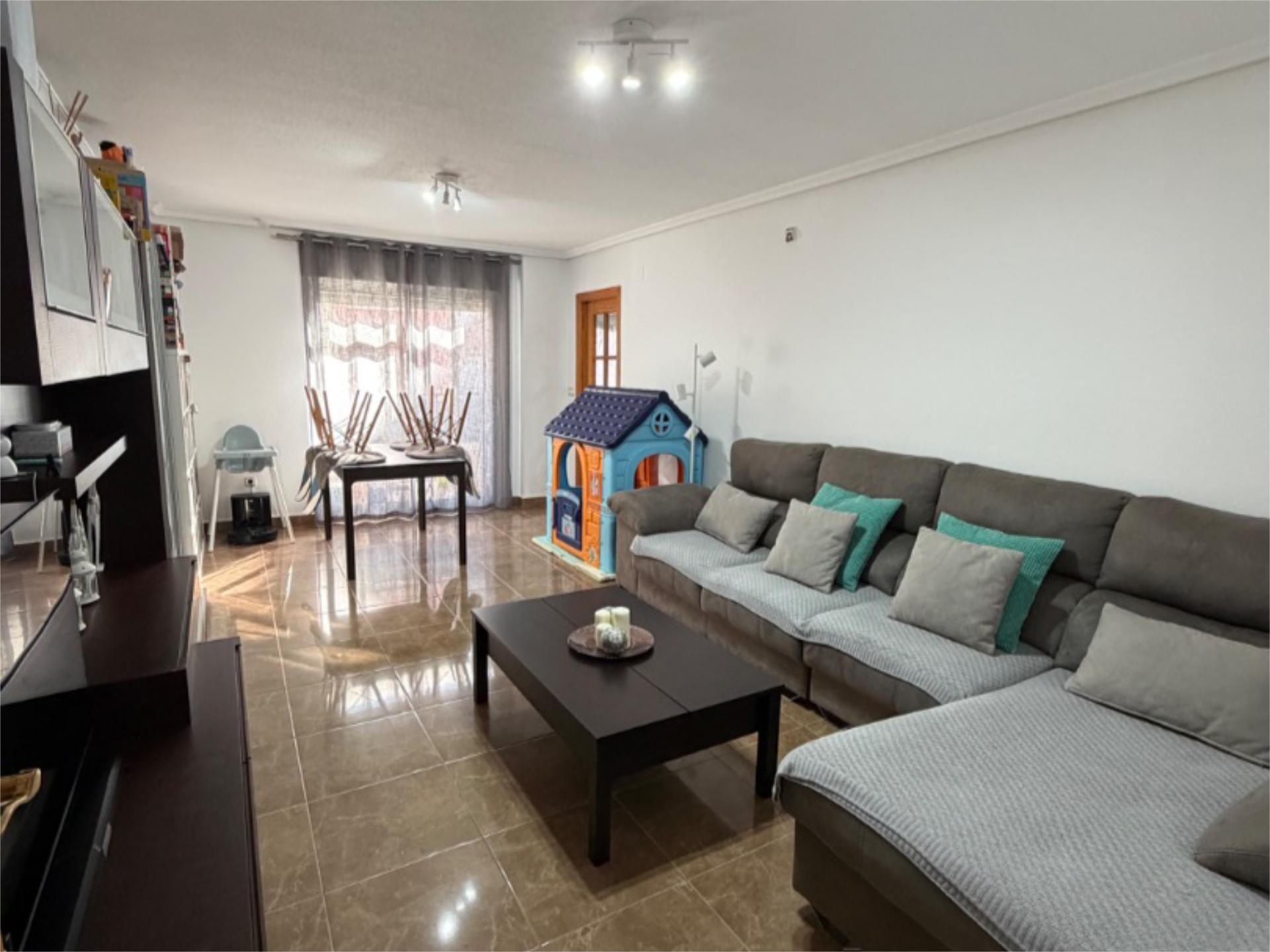 Wohnzimmer von Wohnung zum Verkauf in Benijófar mit Klimaanlage, Heizung und Terrasse