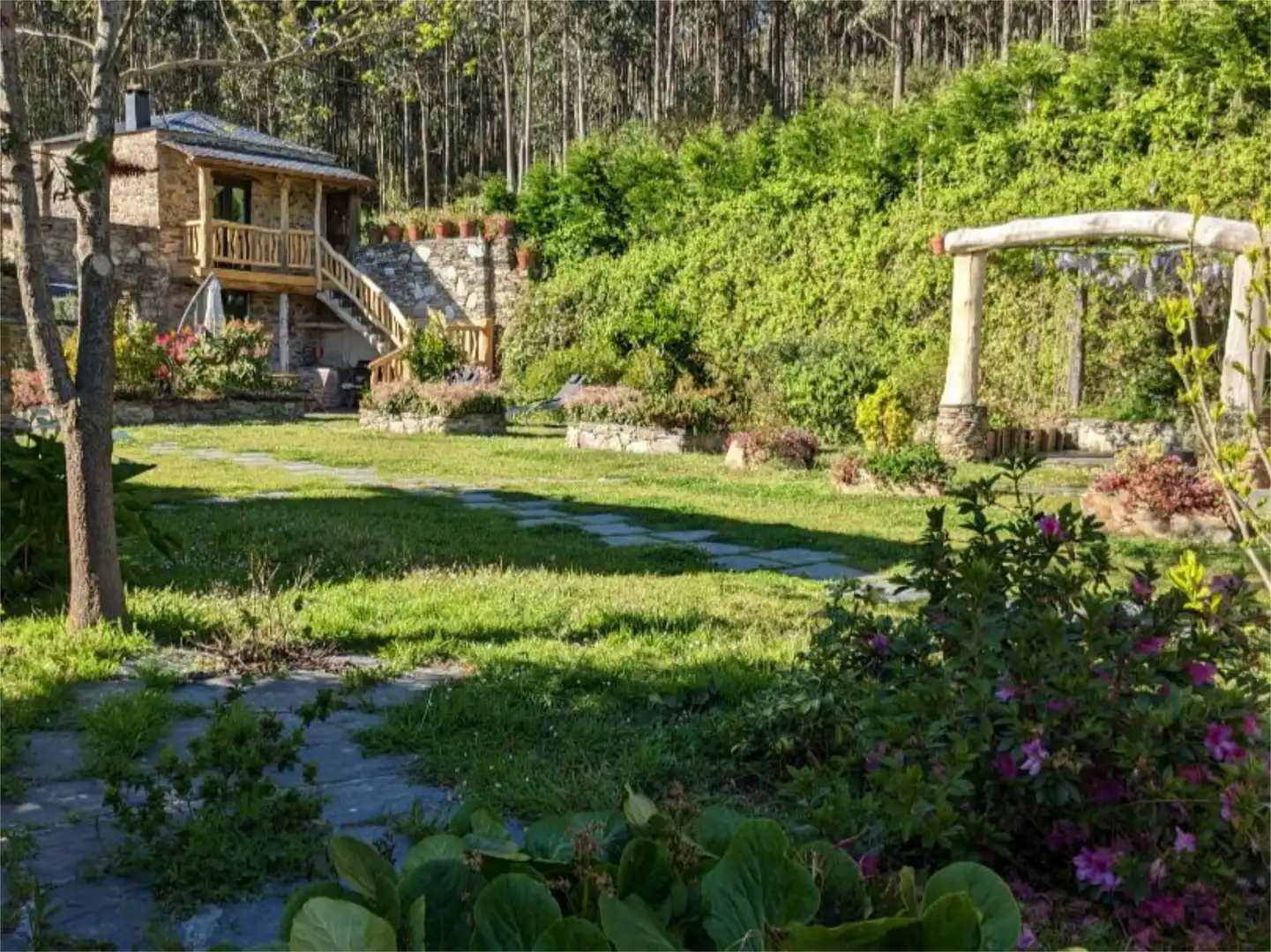 Jardí de Casa o xalet en venda en Ortigueira amb Terrassa i Balcó