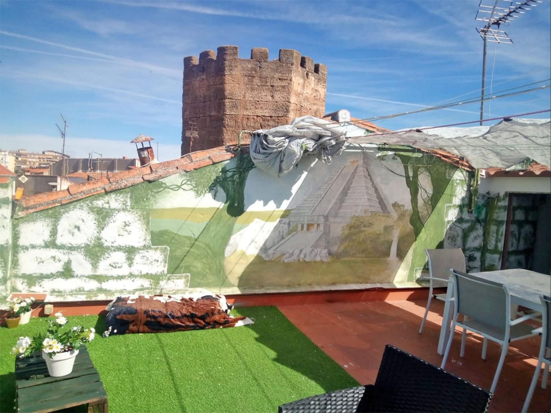 Terraza de Apartamento de alquiler en Cáceres Capital con Terraza