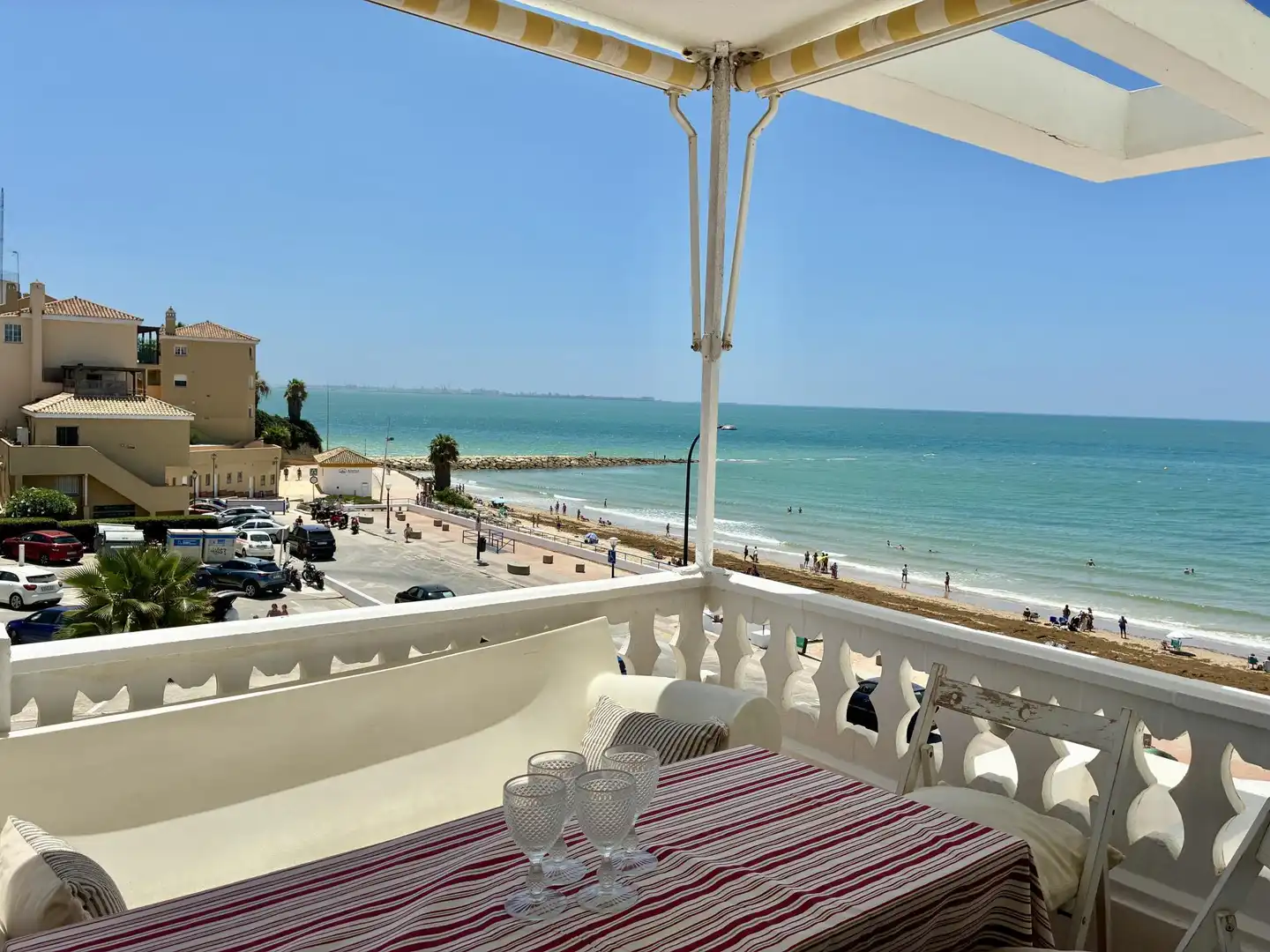 Flat for rent in Calle Goleta, 38, El Manantial Terrace of Flat for rent in El Puerto de Santa María with Terrace, Furnished and Community parking