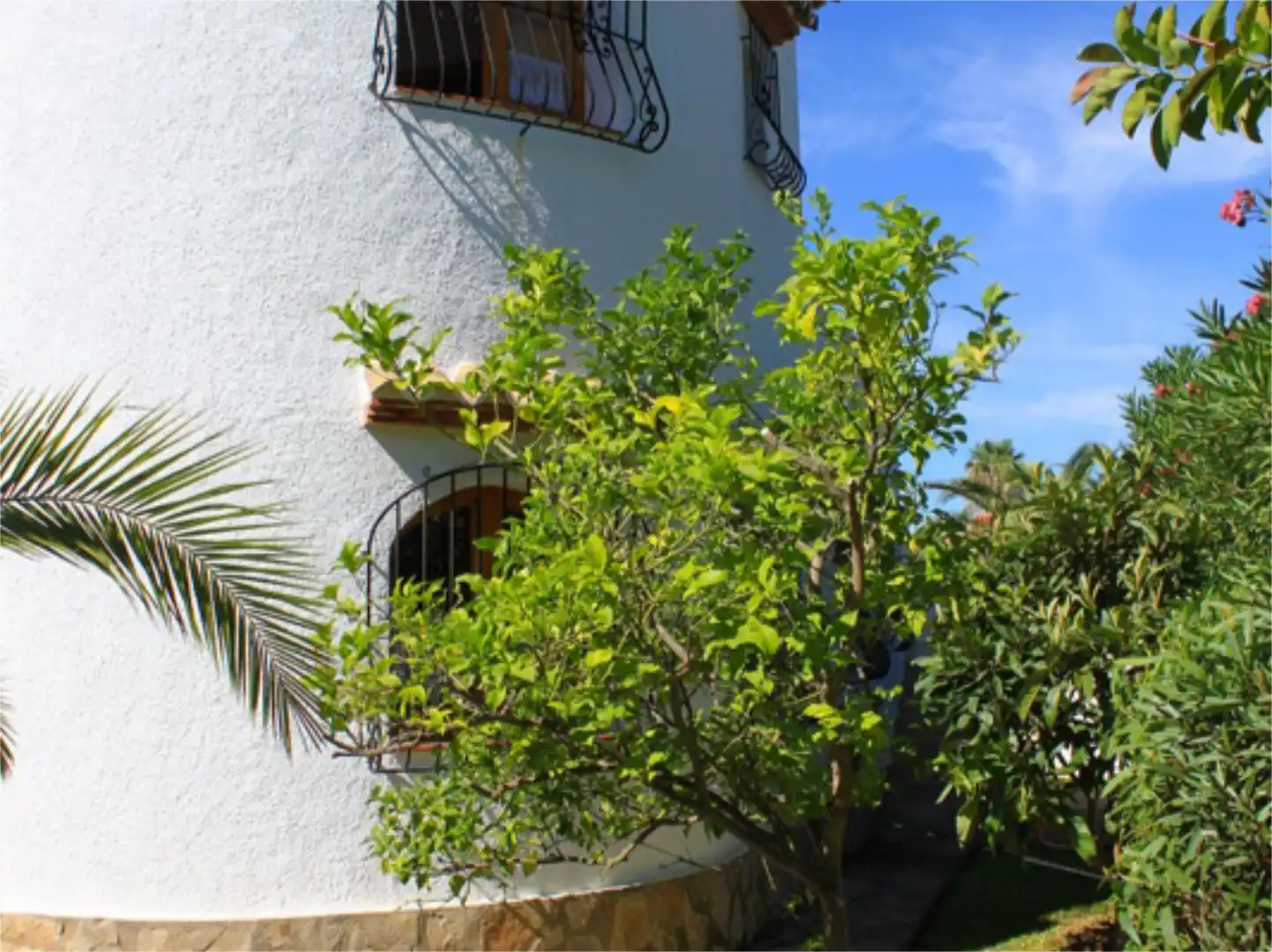 Vista exterior de Casa o chalet de alquiler en Els Poblets con Calefacción, Jardín privado y Terraza