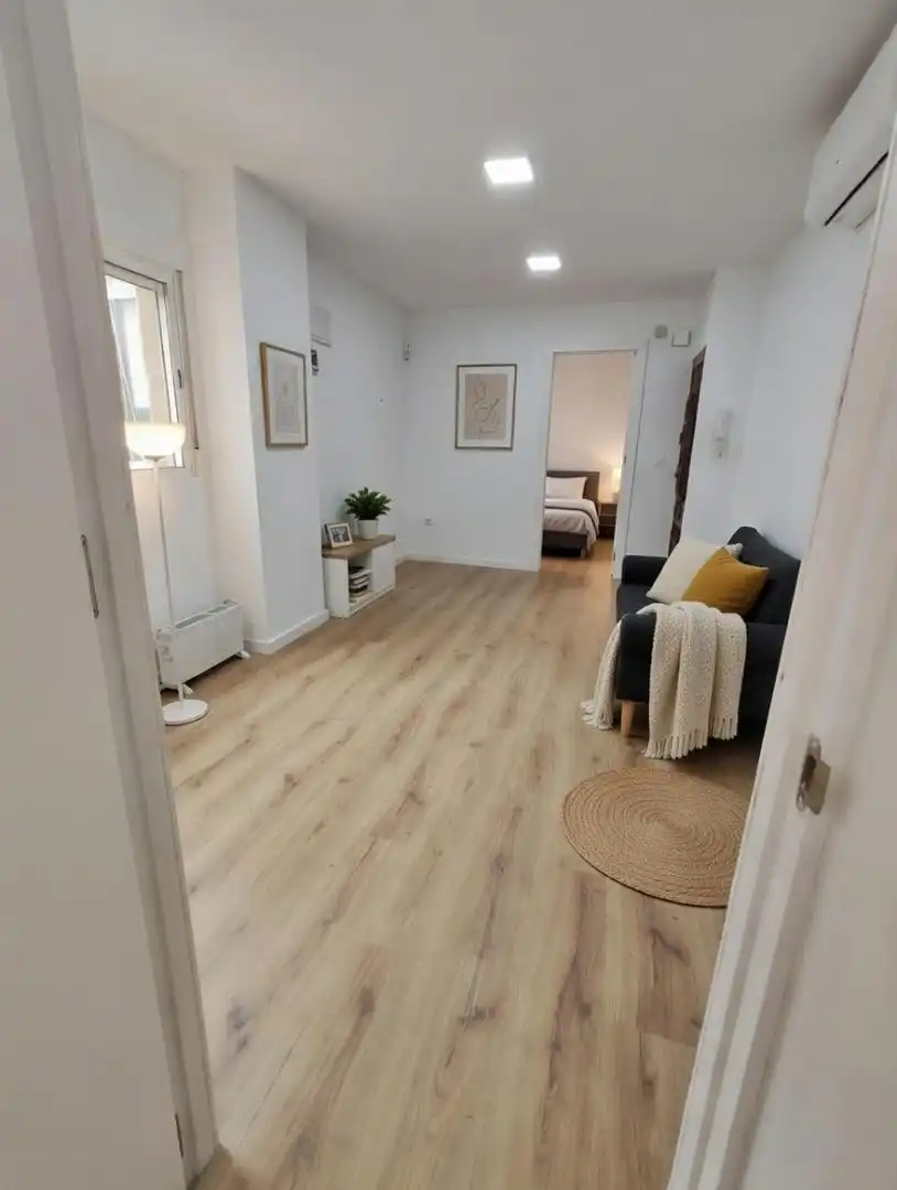 Sala de estar de Piso en venta en Ibi con Aire acondicionado, Calefacción y Parquet