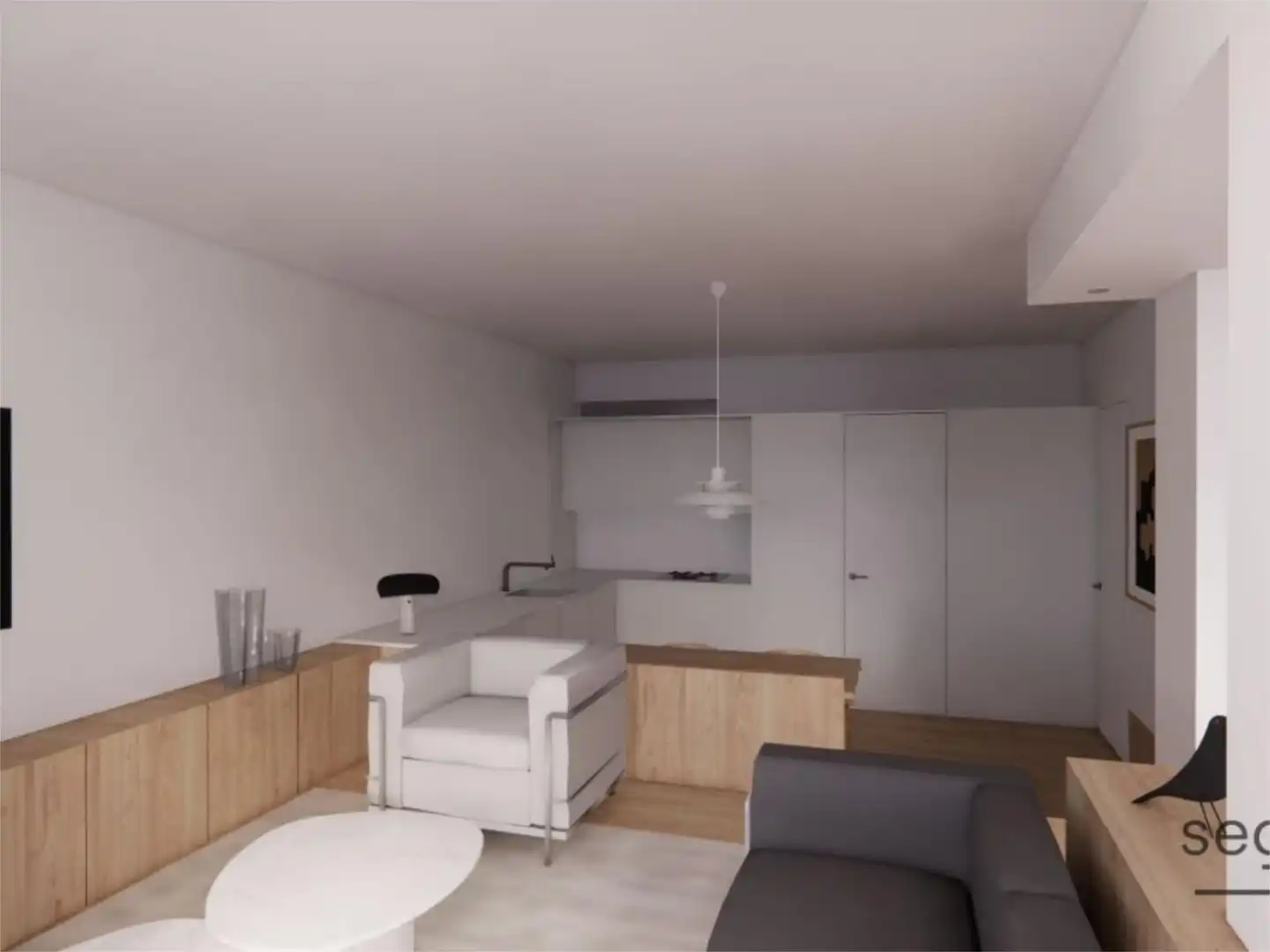 Erdgeschoss zum Verkauf in Rúa Santa Clara, 33, Zona de Plaza de Barcelos Wohnzimmer von Erdgeschoss zum Verkauf in Pontevedra Capital
