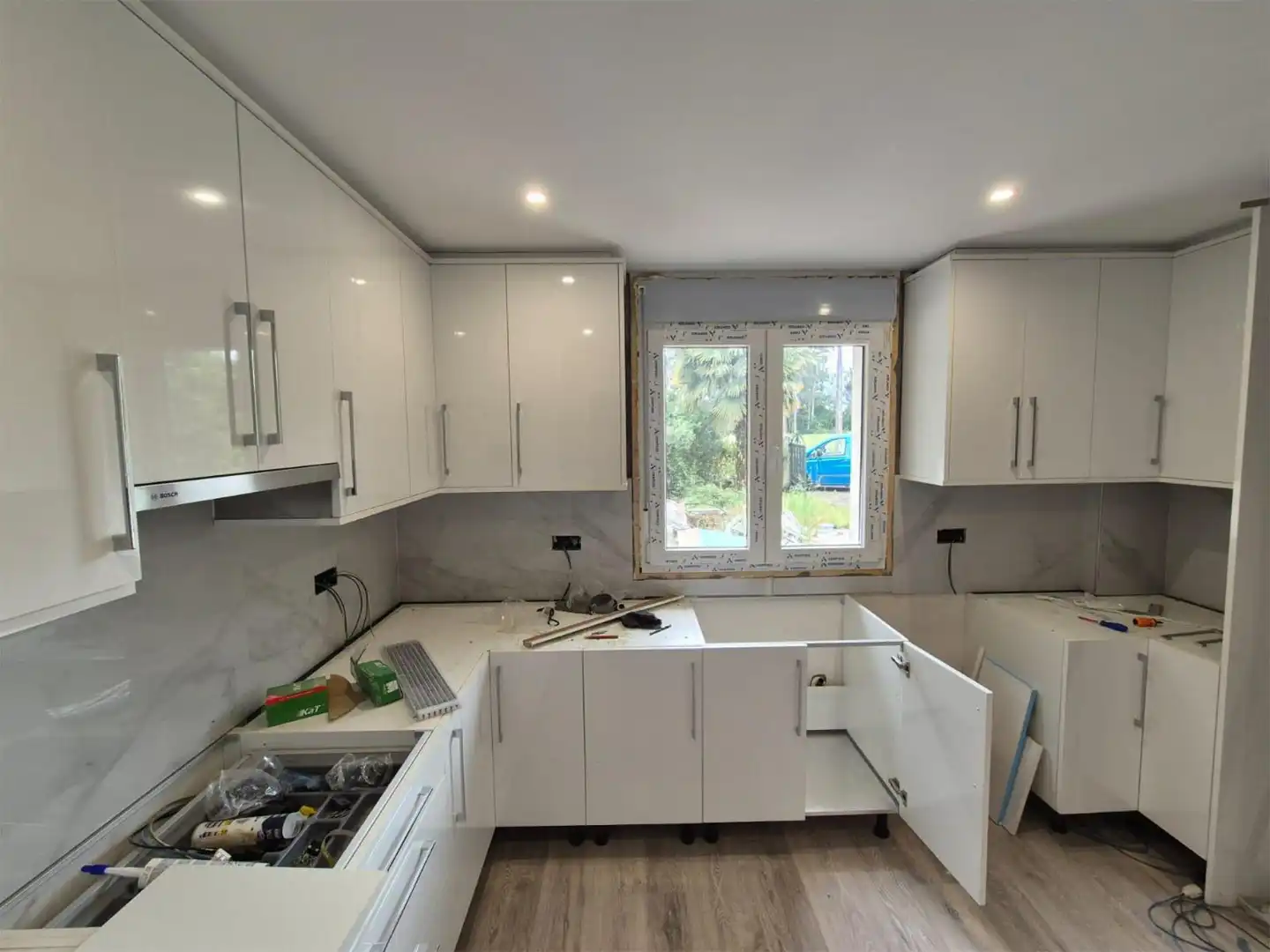 Houses for sale in Lugar Lestedo, 4, Boqueixón Kitchen of Houses for sale in Boqueixón with Heating, Private garden and Parquet flooring