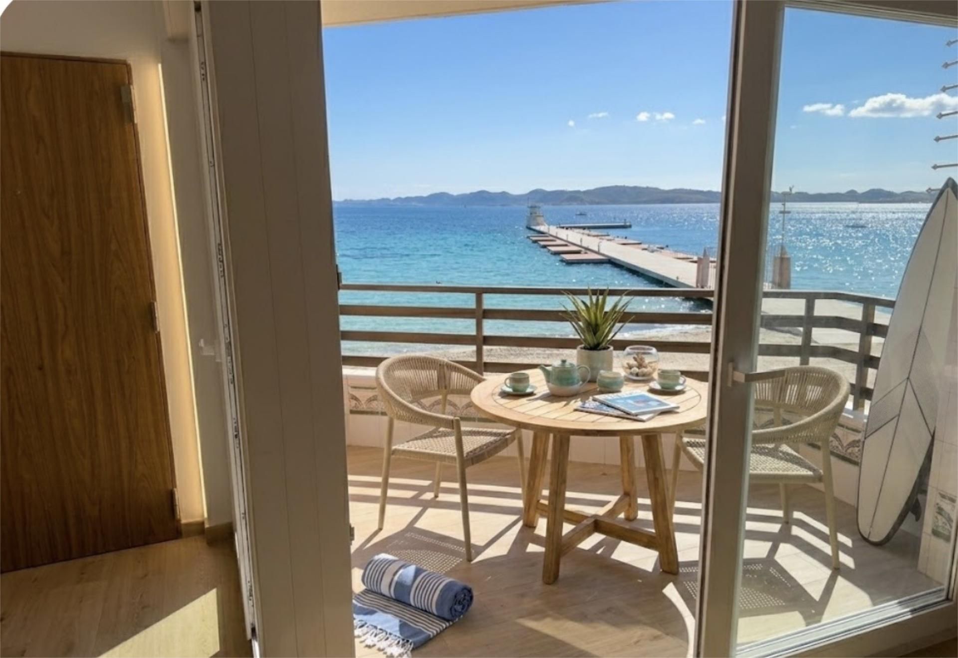 Wohnung zur Miete in Los Alcázares mit Terrasse, Möbliert und Balkon