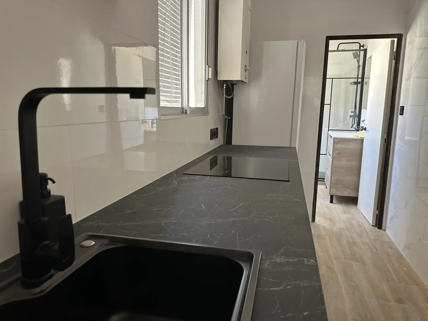 Piso en venta en Calle Cabecillo de Martín Sánchez, 56, Valverde del Camino Cocina de Piso en venta en Valverde del Camino con Aire acondicionado, Terraza y Balcón