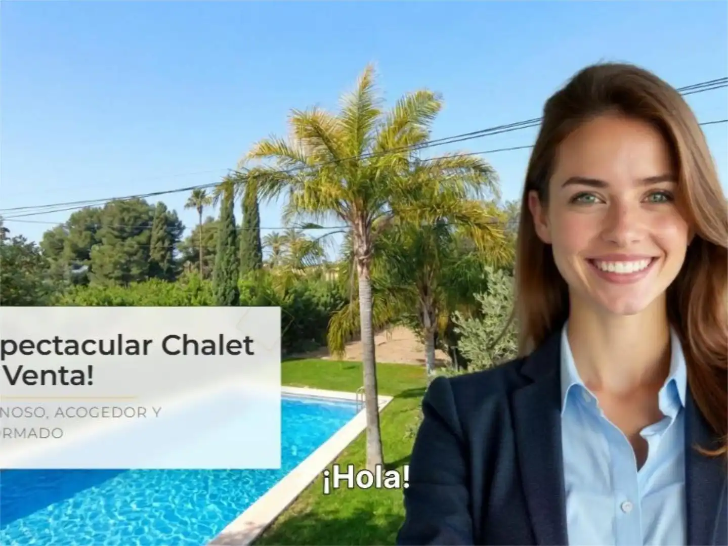 Außenansicht von Wohnung zum Verkauf in Elche / Elx mit Klimaanlage und Schwimmbad