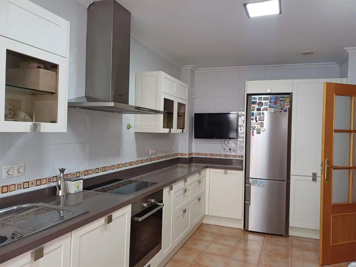 Wohnung zum Verkauf in Calle Pozo Posadas, 28, Villarrobledo Küche von Wohnung zum Verkauf in Villarrobledo mit Klimaanlage und Terrasse