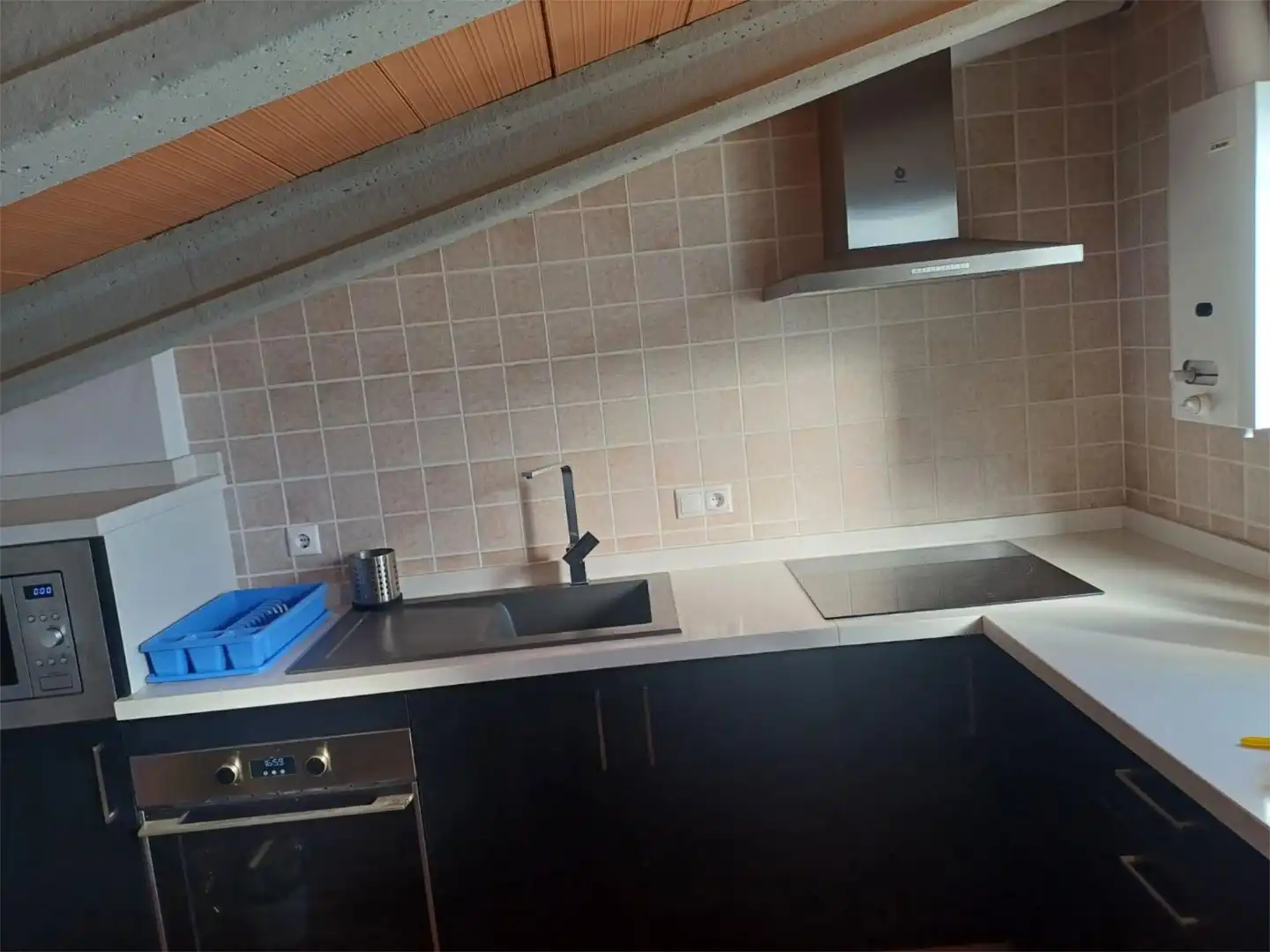 Wohnung zum Verkauf in Calle Pozo Posadas, 28, Villarrobledo Küche von Wohnung zum Verkauf in Villarrobledo mit Klimaanlage und Terrasse