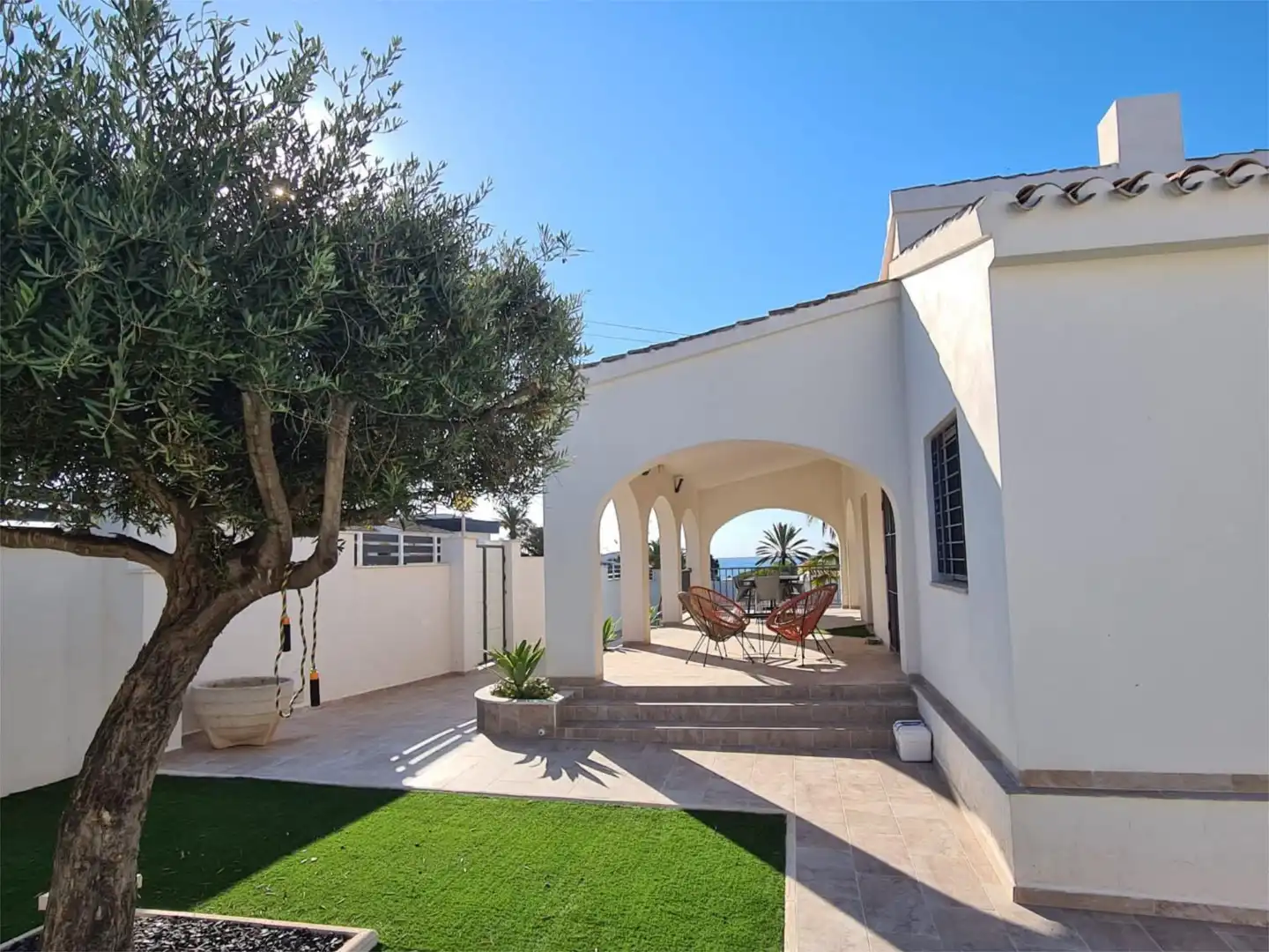 Terrace of Houses for rent in Orihuela  with Air Conditioner, Private garden and Terrace