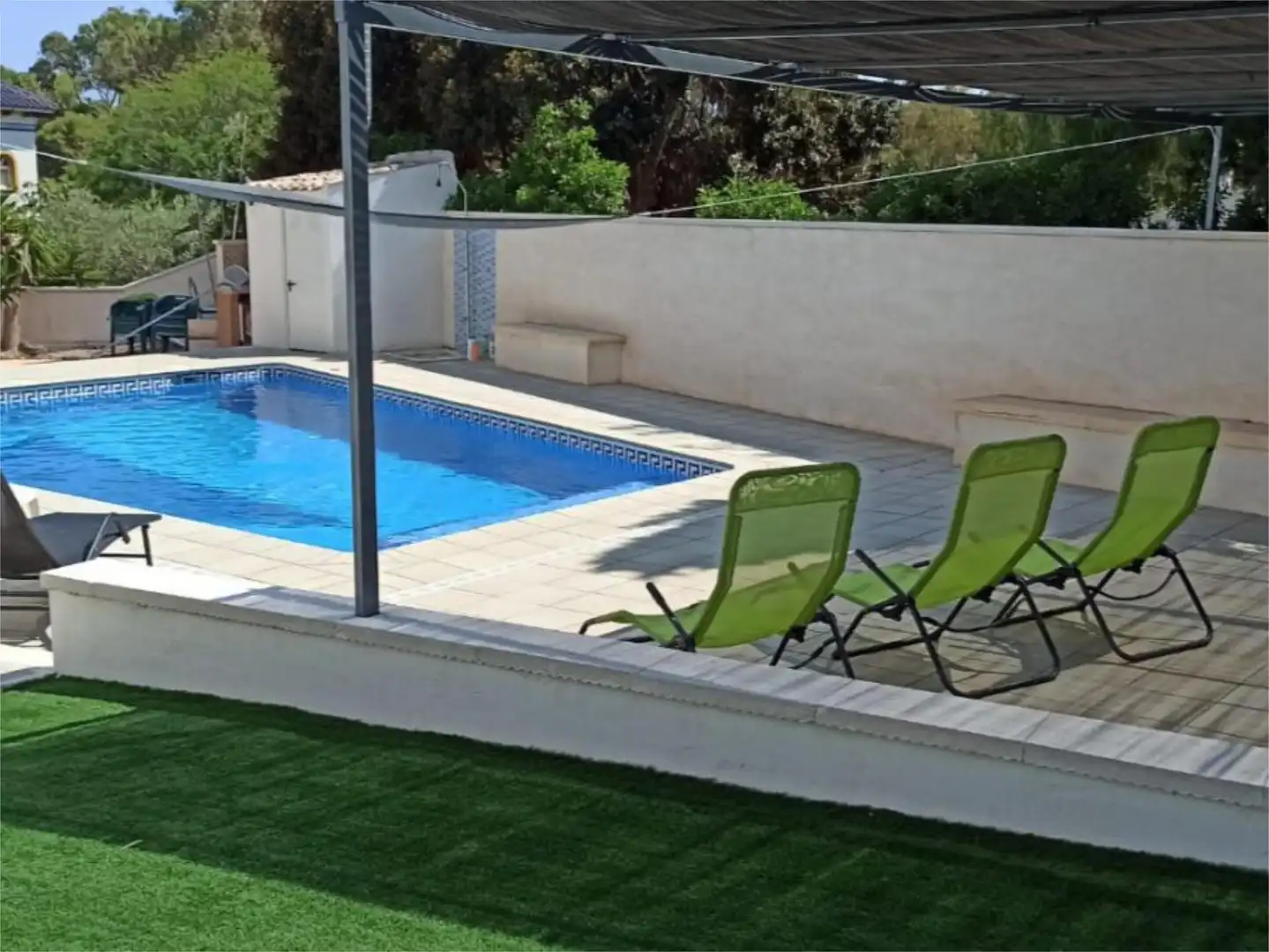 Swimming pool of Houses for rent in Orihuela  with Air Conditioner, Private garden and Terrace