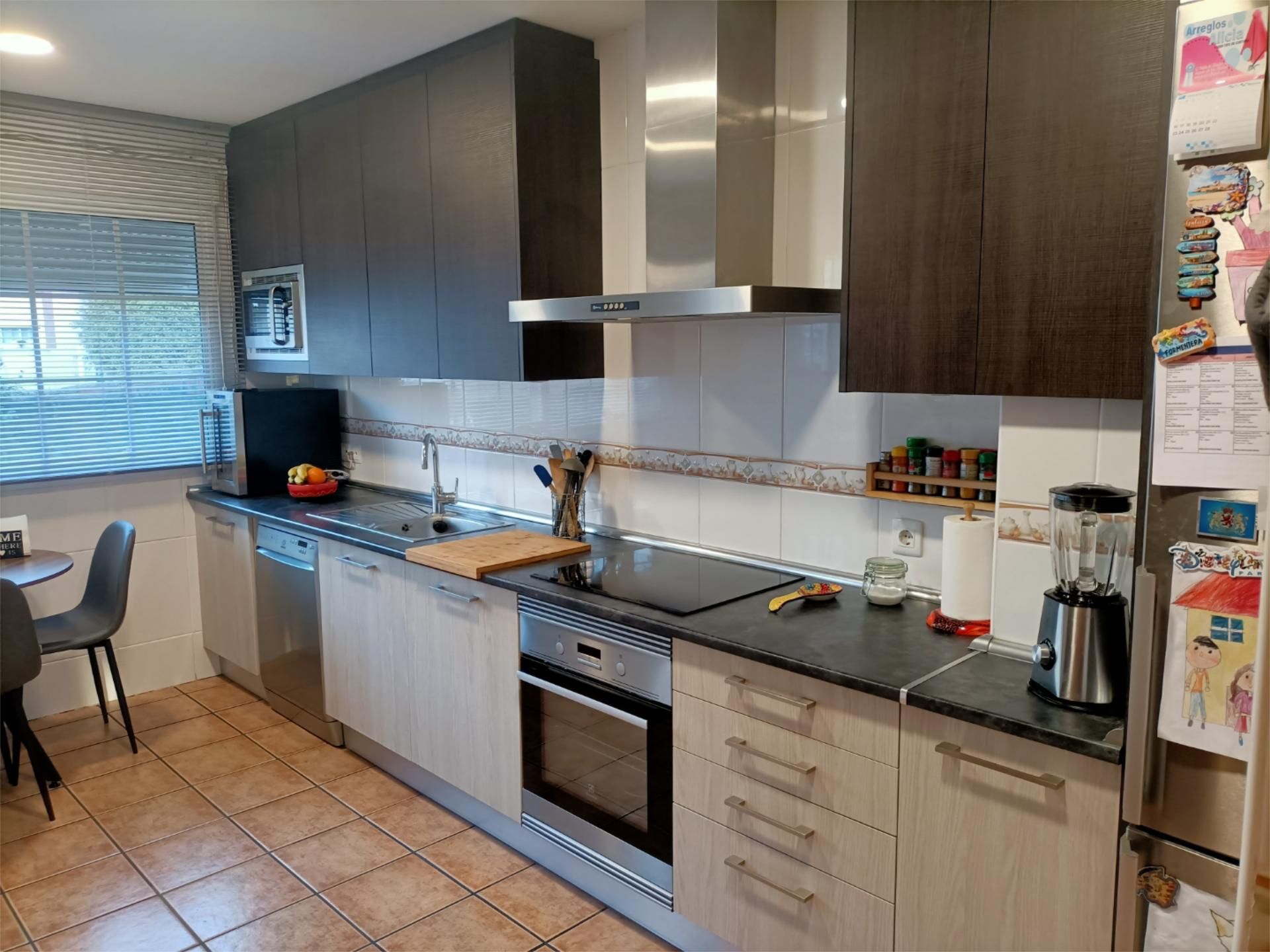 Cocina de Casa adosada en venta en Arganda del Rey con Aire acondicionado y Terraza