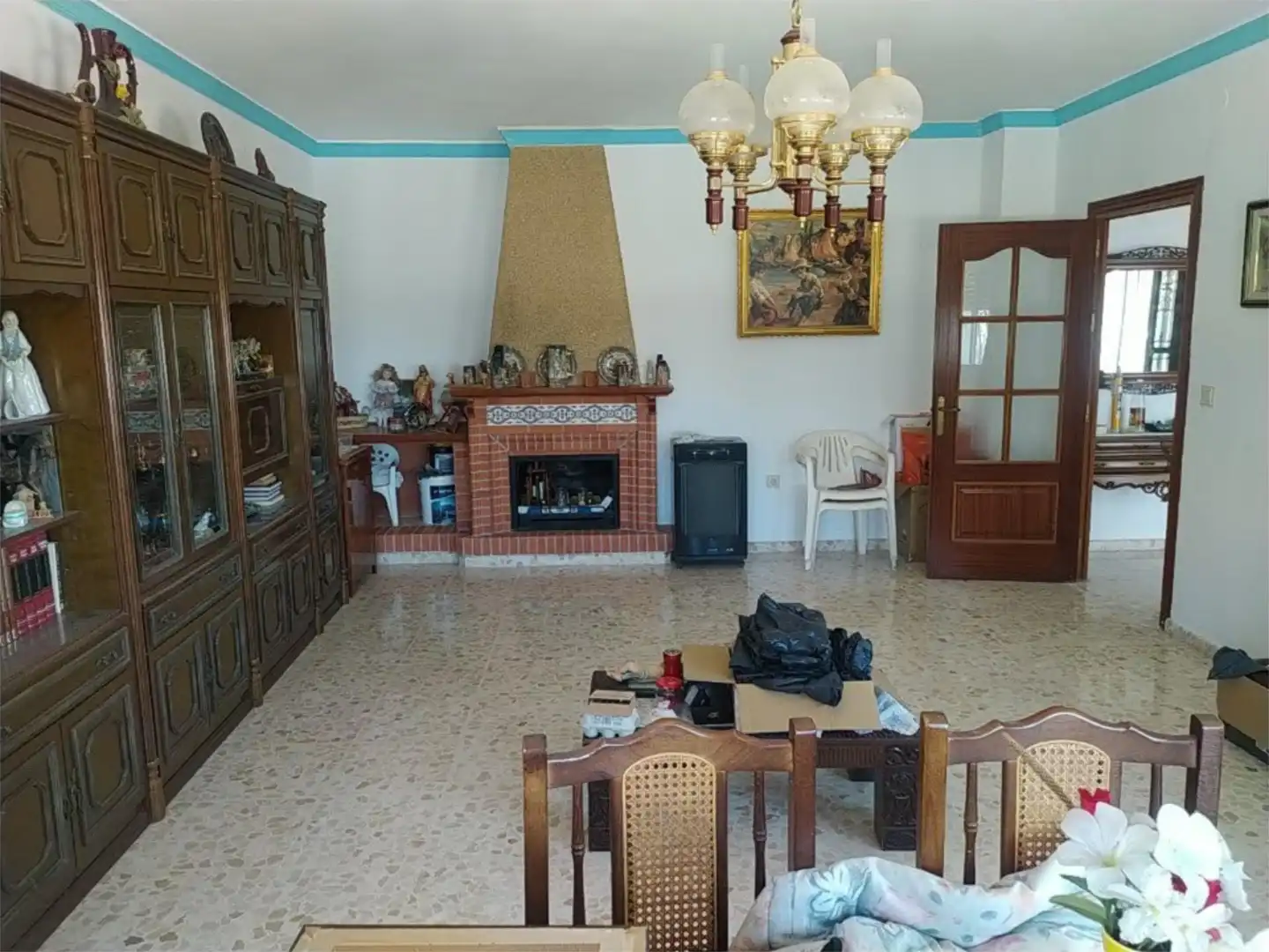 Country homes for sale in Calle Fuente, 42, Alfarnatejo Living room of Country homes for sale in Alfarnatejo with Air Conditioner and Terrace