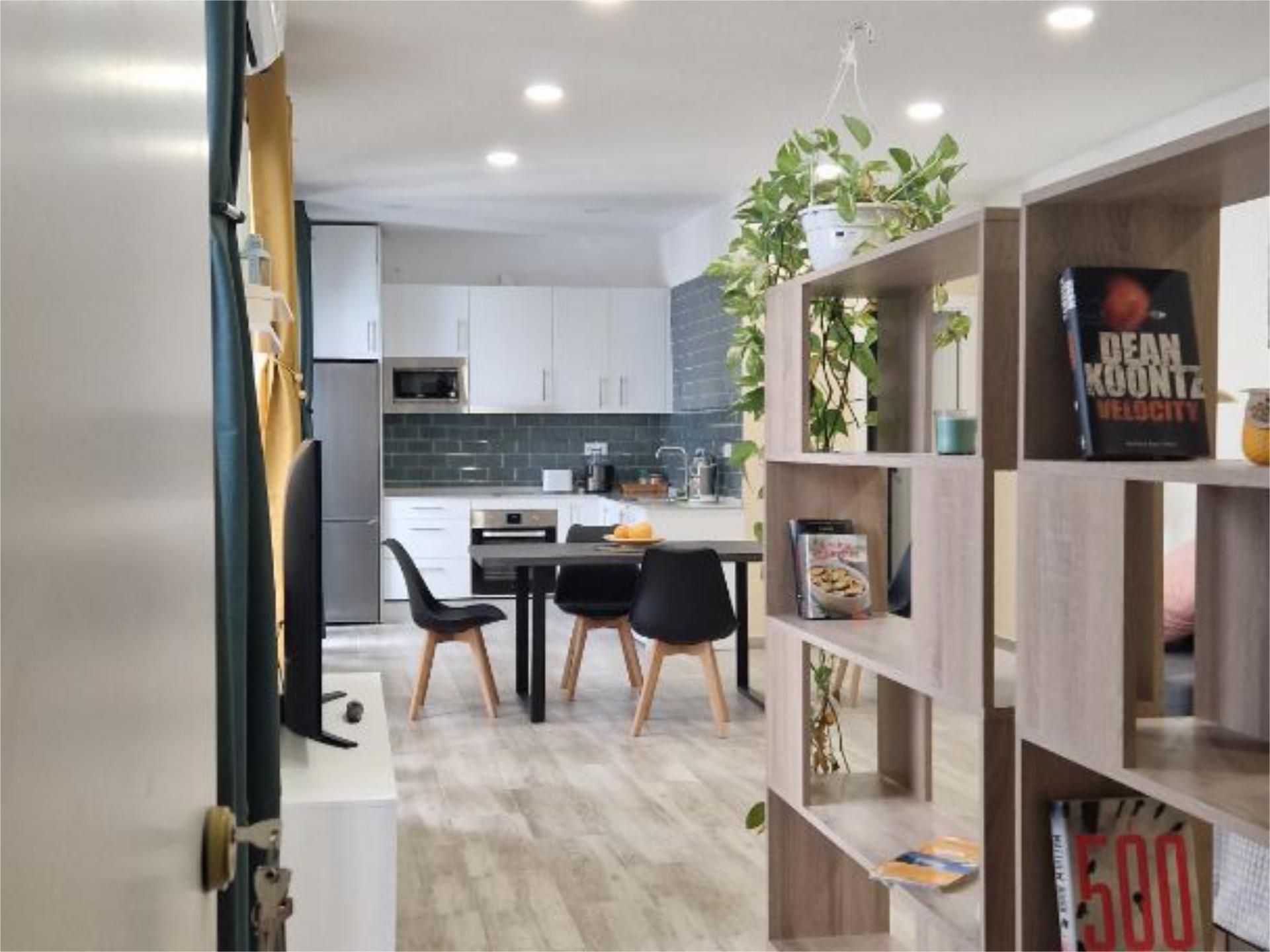 Kitchen of Study for rent in Jerez de la Frontera  with Air Conditioner, Furnished and Balcony